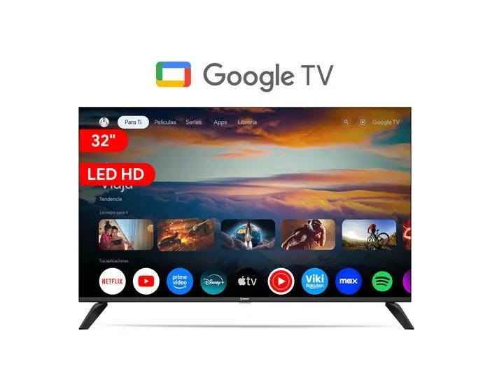 Televisor Miray Smart Google Tv LED HD 32" MS32-E2000GBT