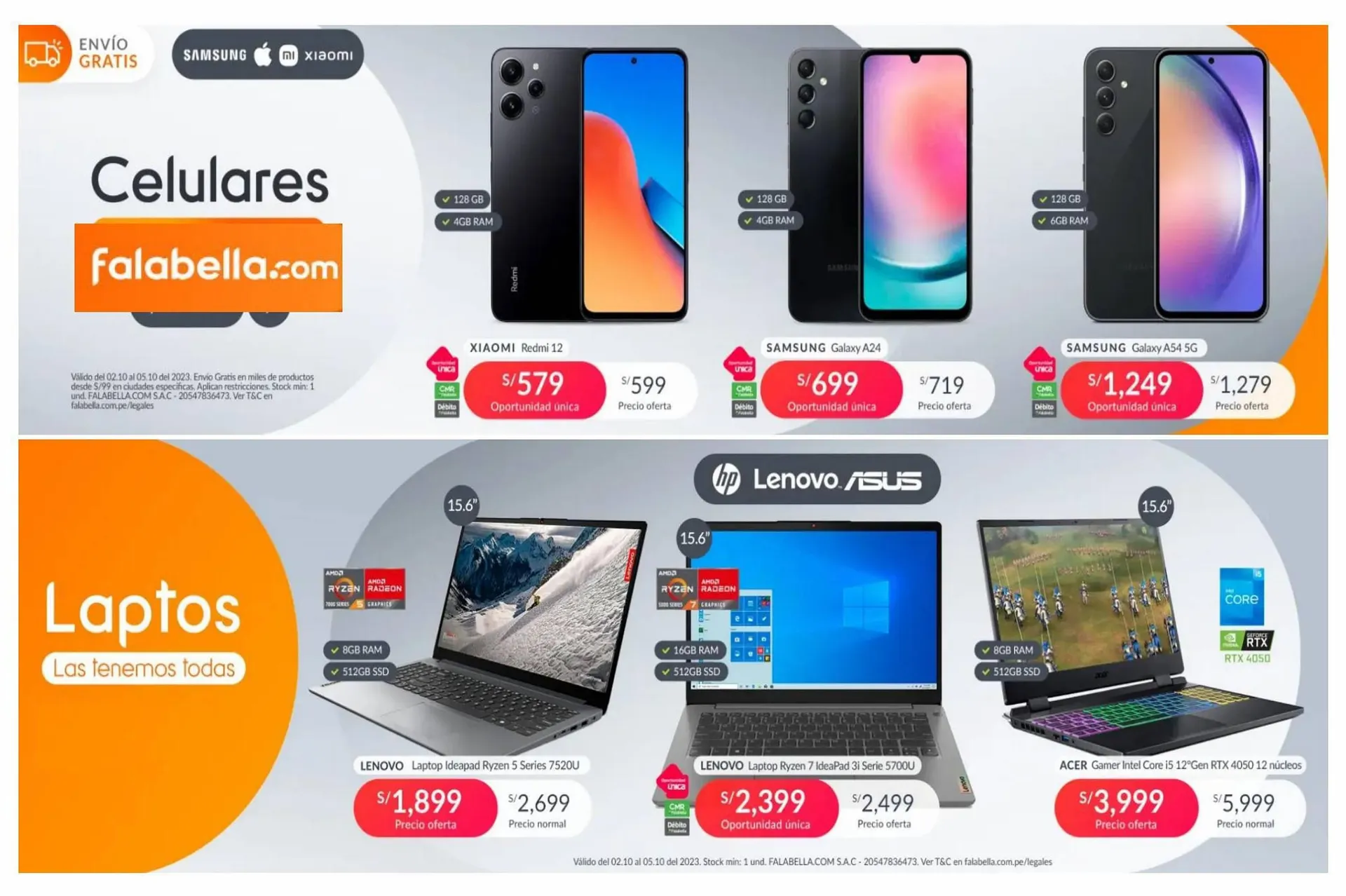 Catalogo de Catálogo Falabella 3 de octubre al 5 de octubre 2023 - Pag 1