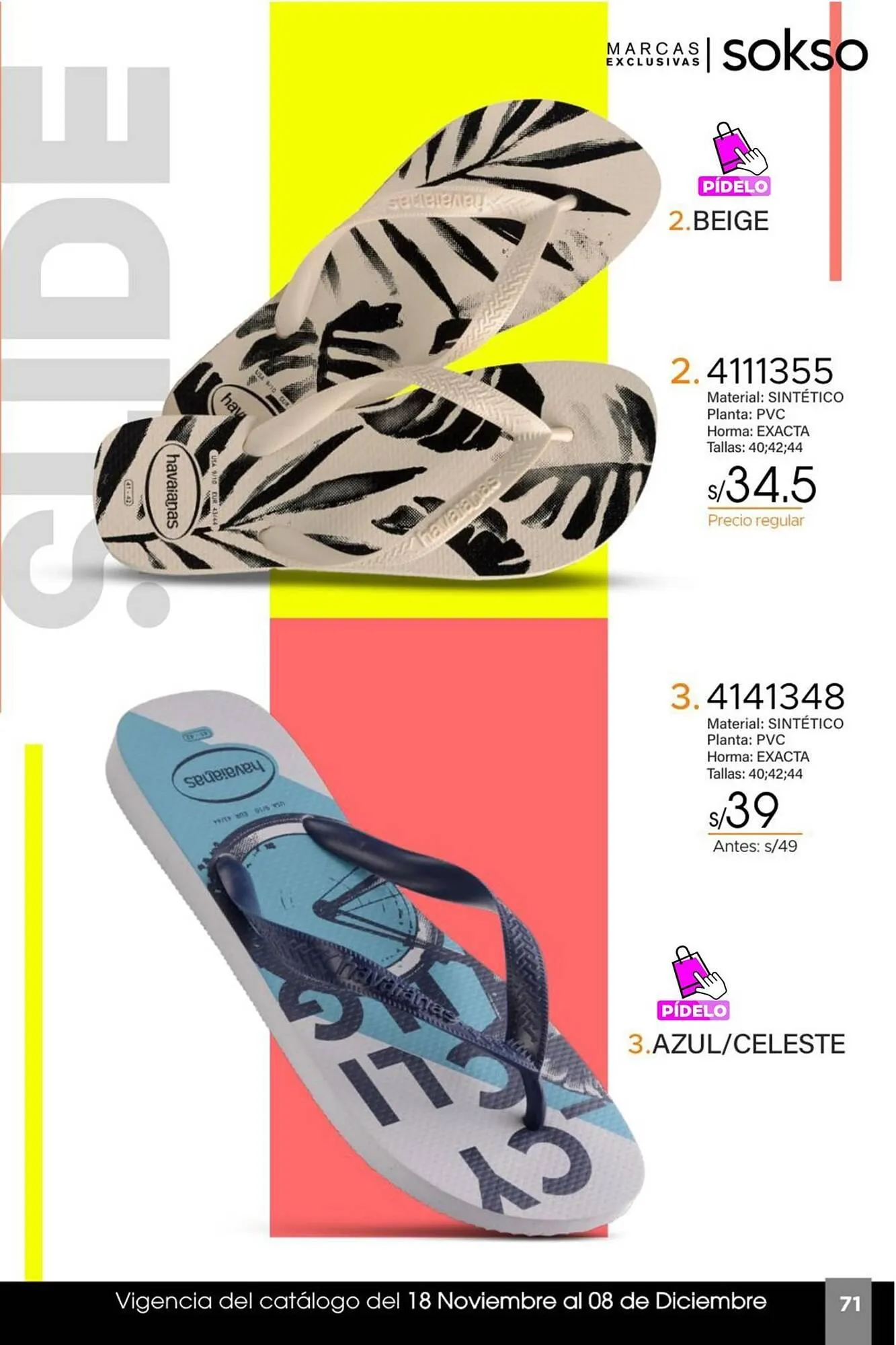 Catalogo de Catálogo Sokso 18 de noviembre al 8 de diciembre 2024 - Pag 71