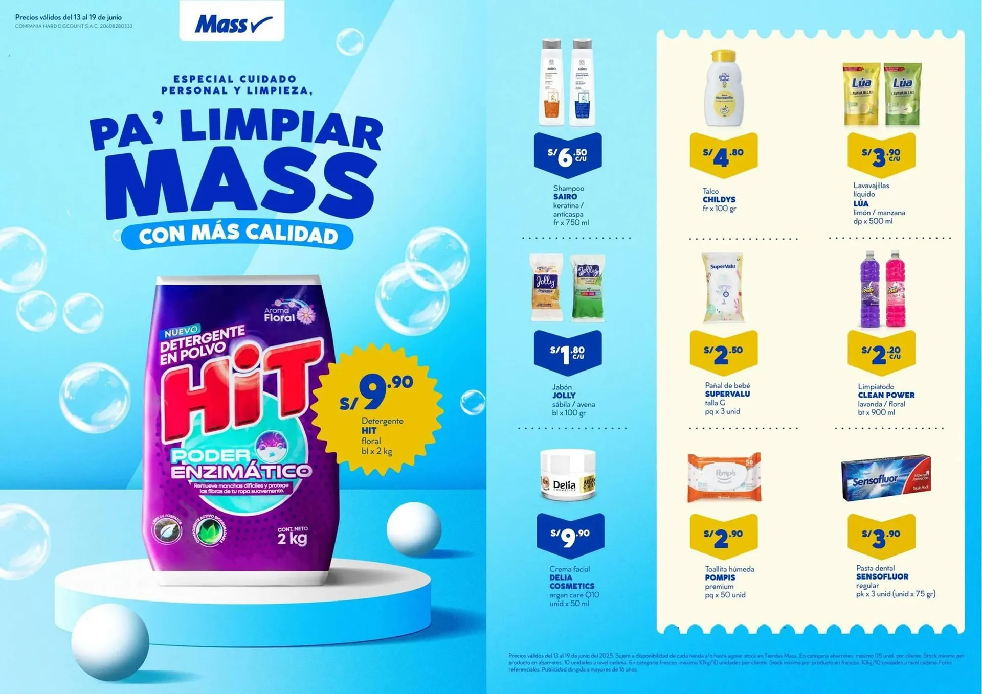 Catalogo de Catálogo Mass 13 de junio al 19 de junio 2025 - Pag 1