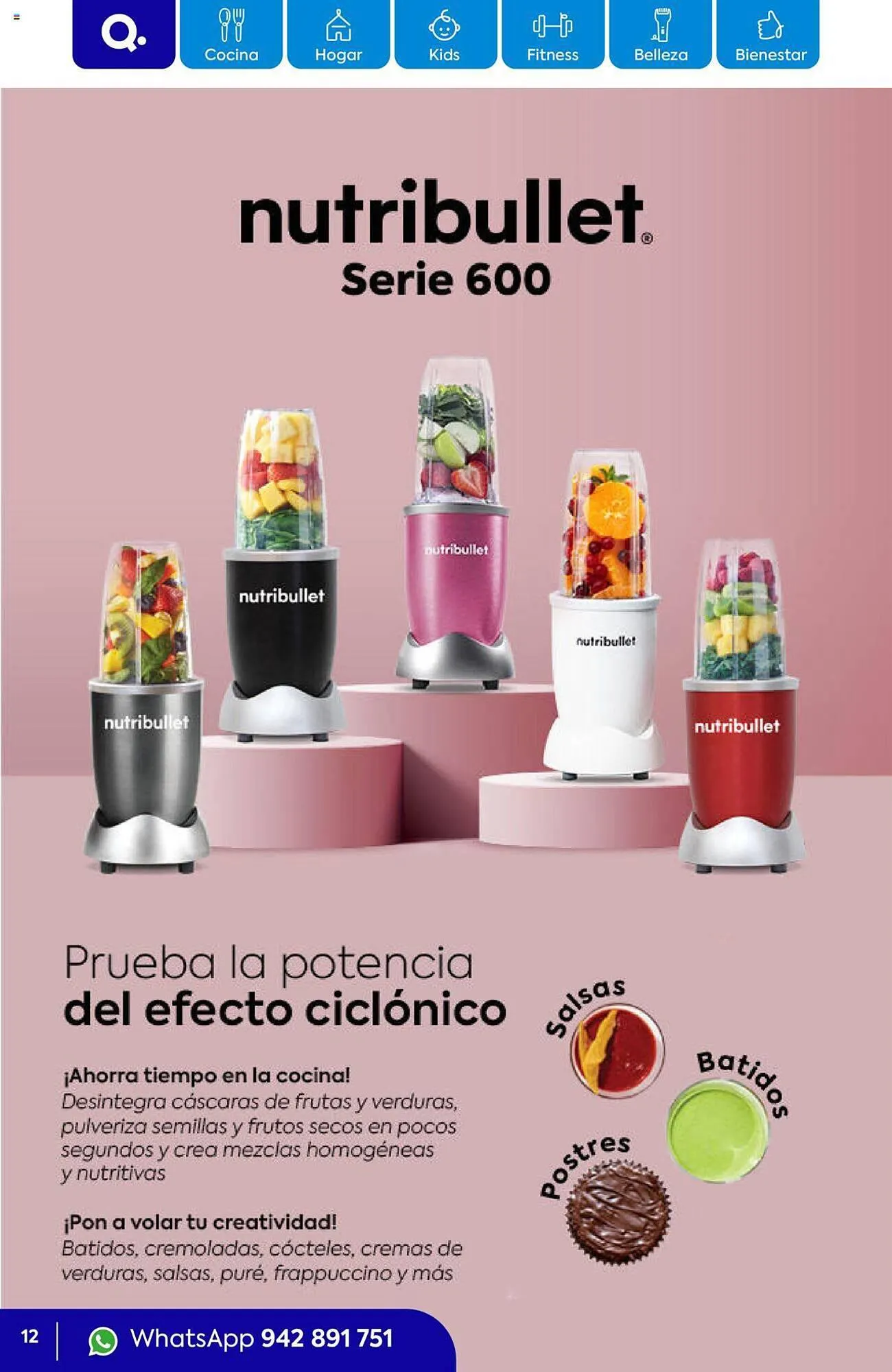 Catalogo de Catálogo Quality Products 2 de octubre al 31 de octubre 2023 - Pag 12