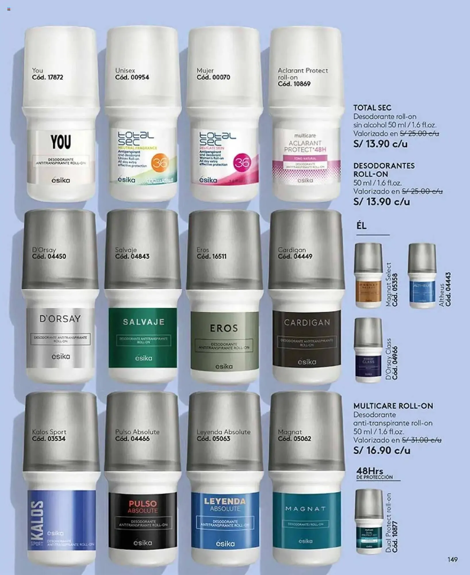 Catalogo de Catálogo Ésika 11 de febrero al 31 de marzo 2025 - Pag 149