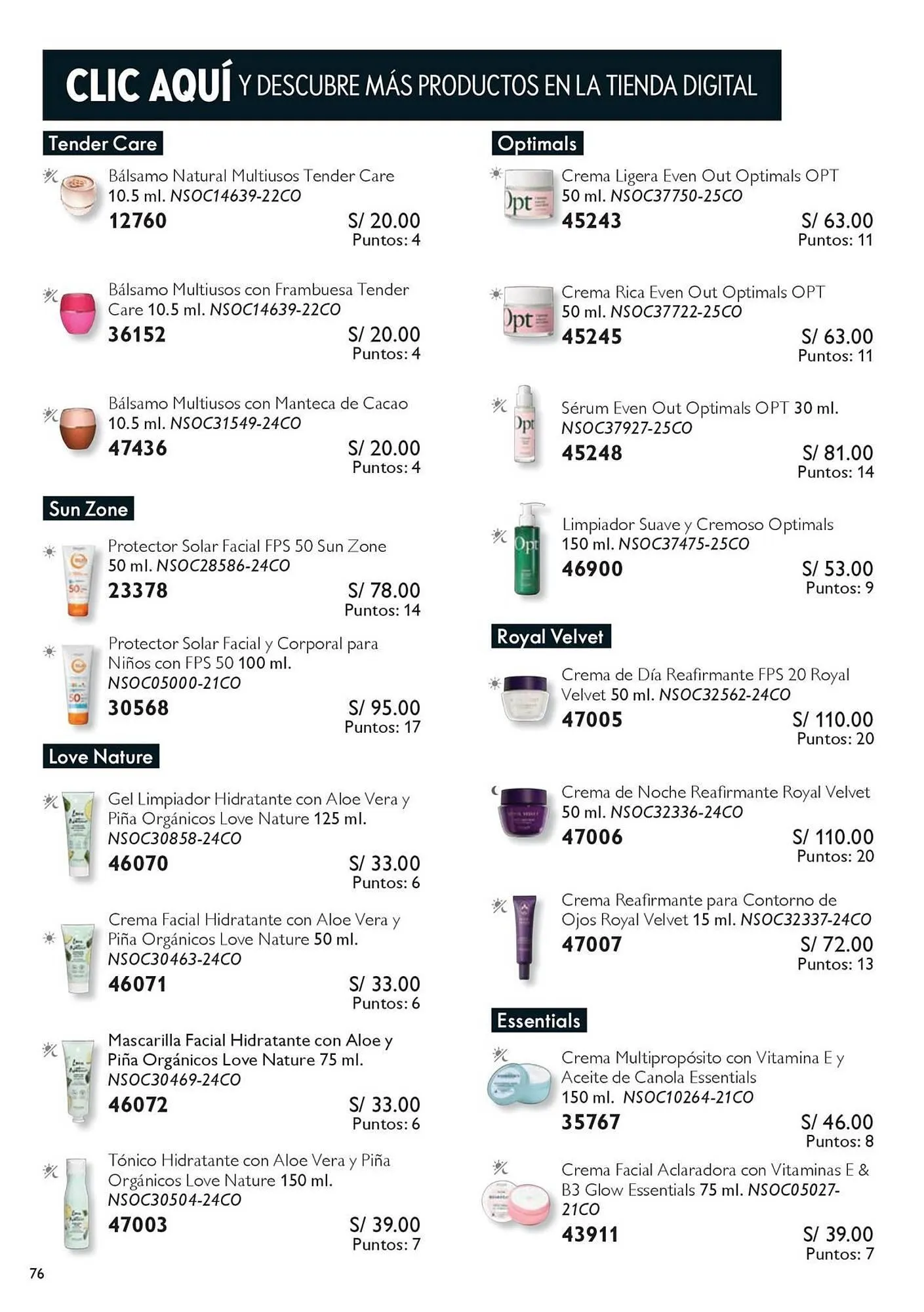 Catalogo de Catálogo Oriflame 25 de octubre al 14 de noviembre 2025 - Pag 76