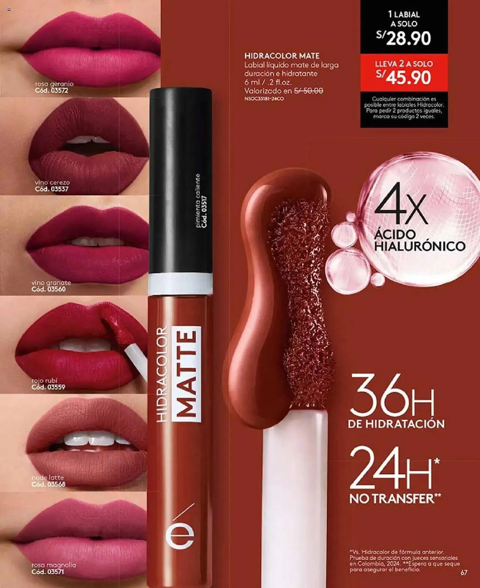 Catalogo de Catálogo Ésika 22 de abril al 31 de mayo 2025 - Pag 67