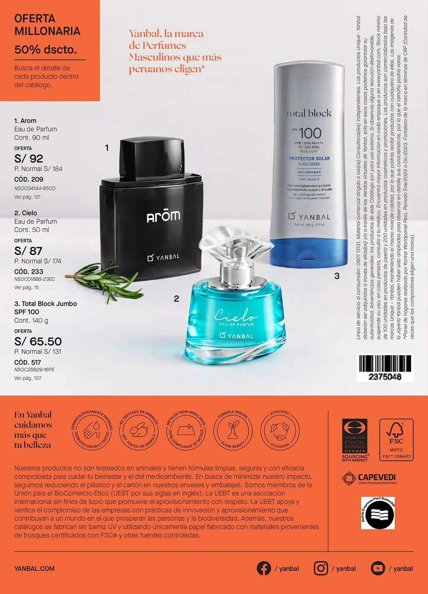 Catalogo de Catálogo Yanbal 3 de febrero al 28 de febrero 2025 - Pag 134