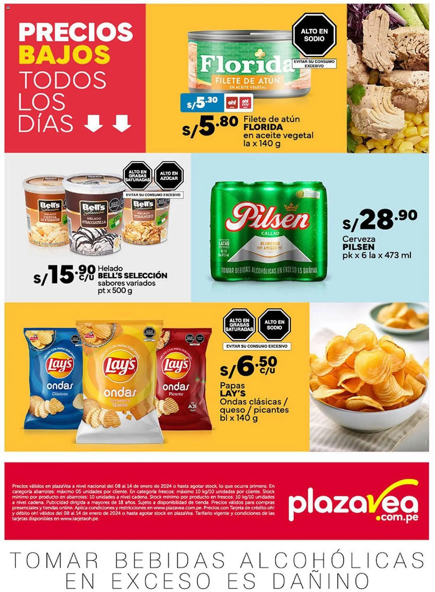 Catalogo de Catálogo Plaza Vea 8 de enero al 14 de enero 2024 - Pag 16