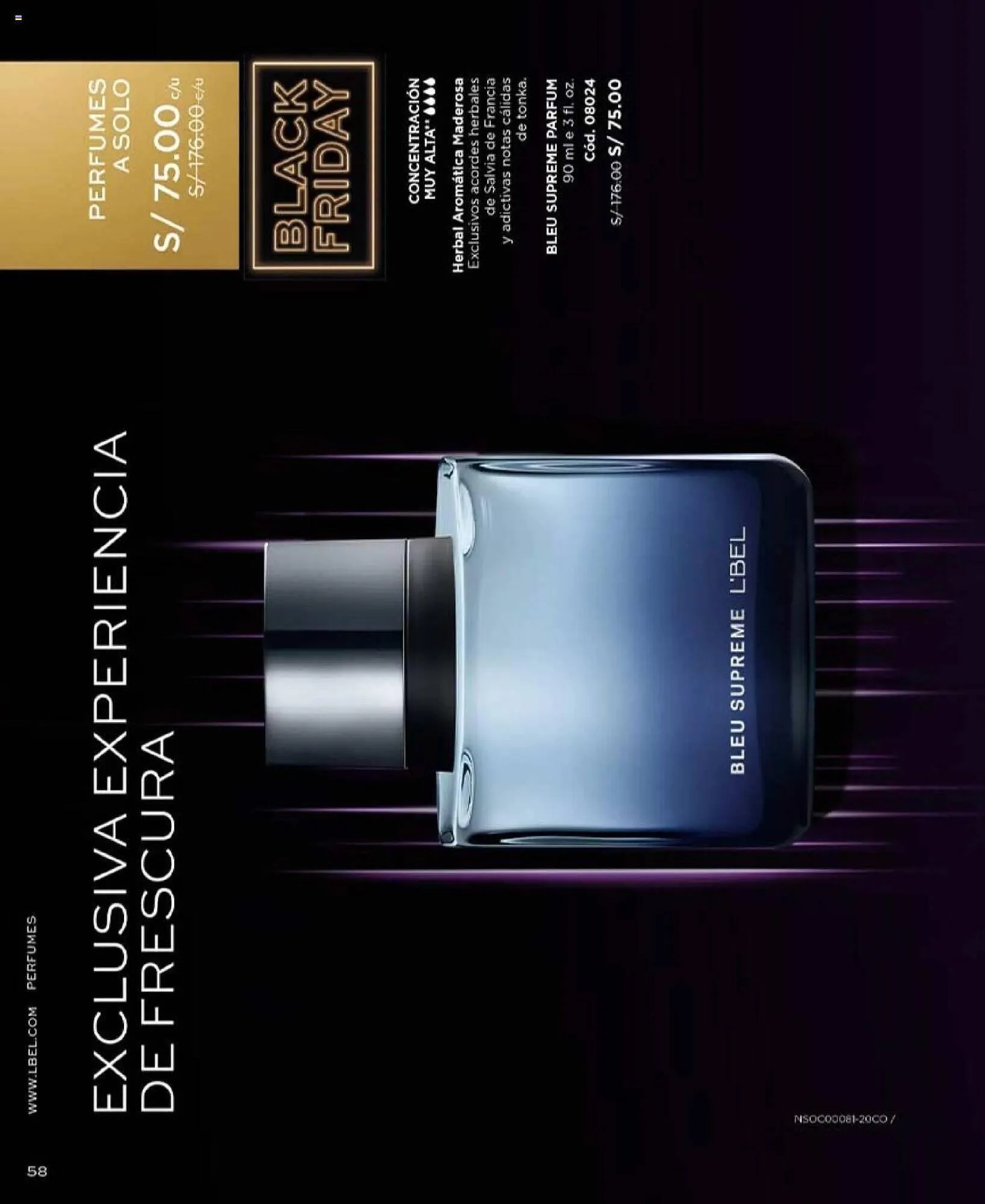 Catalogo de Catálogo L'Bel 17 de noviembre al 3 de diciembre 2024 - Pag 58