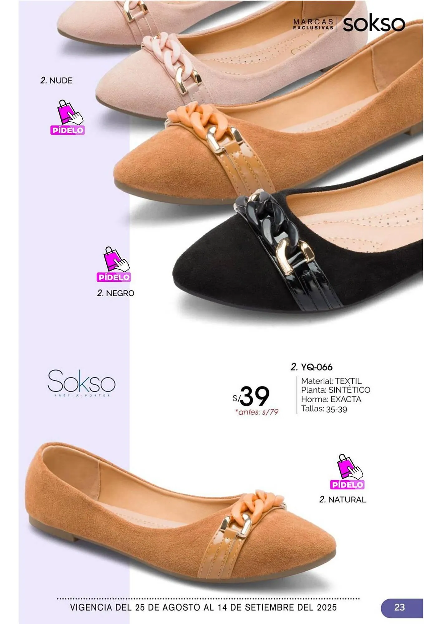 Catalogo de Catálogo Sokso 25 de agosto al 14 de setiembre 2025 - Pag 23