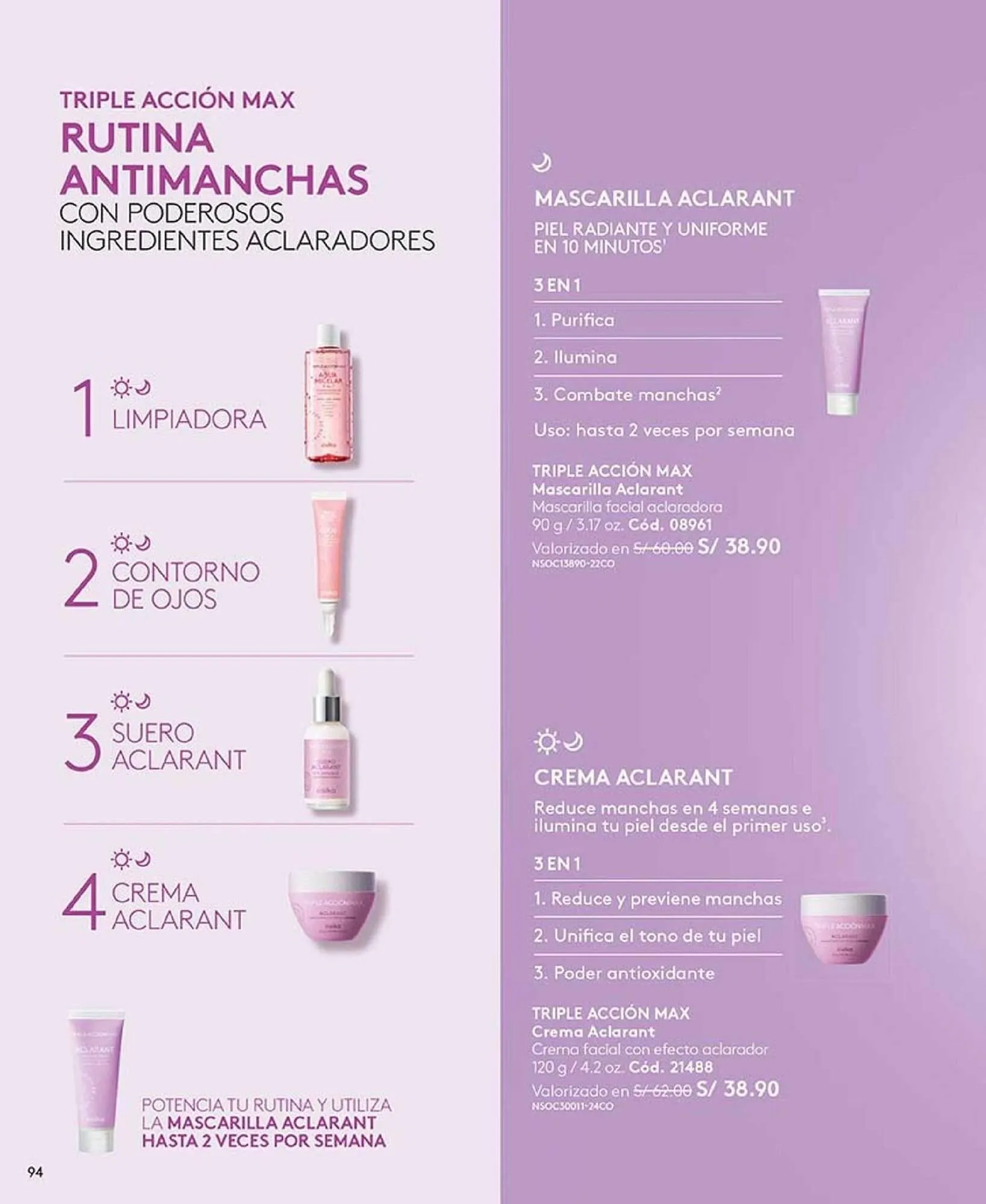 Catalogo de Catálogo Ésika 15 de abril al 31 de mayo 2025 - Pag 94