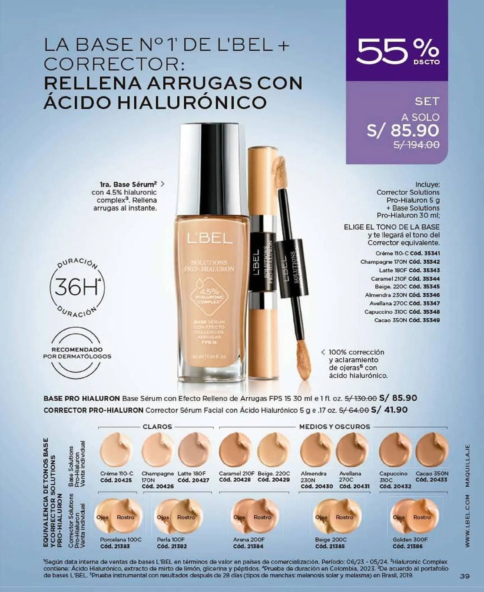 Catalogo de Catálogo L'Bel 1 de noviembre al 30 de noviembre 2025 - Pag 39