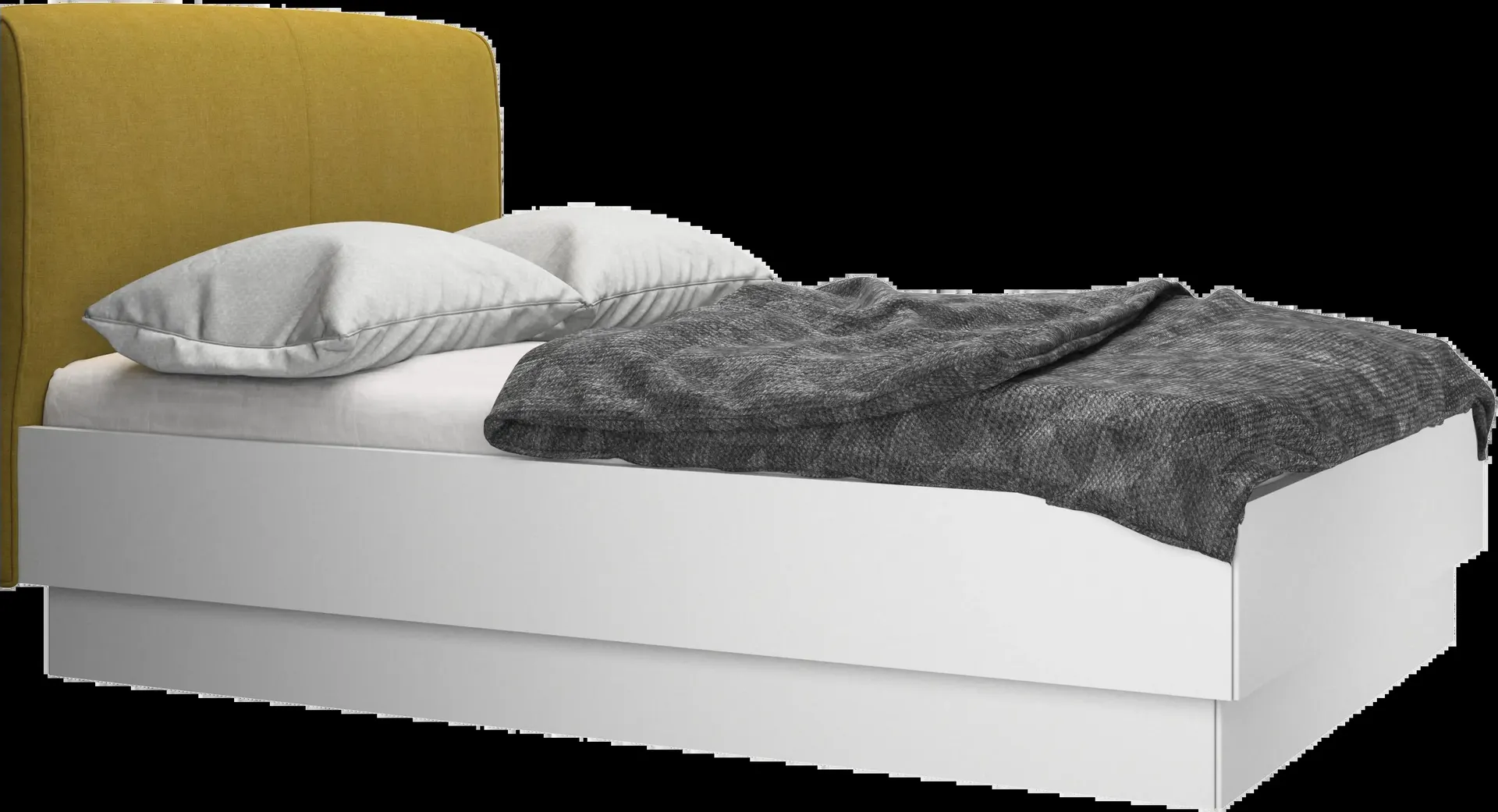 Houston, cama tapizada con almacenamiento