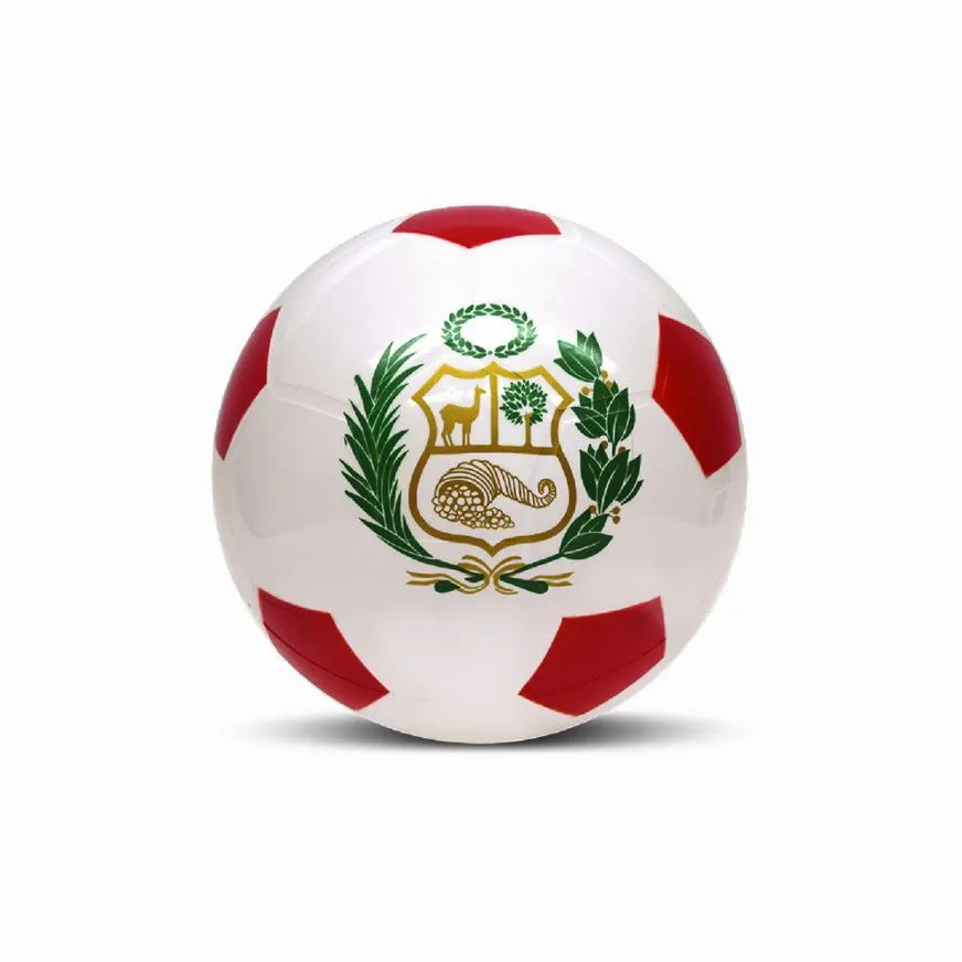 Pelota Viniball De Fútbol Crackcito Escudo Perú