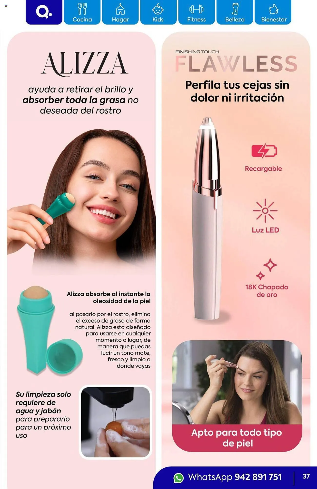 Catalogo de Catálogo Quality Products 2 de octubre al 31 de octubre 2023 - Pag 37