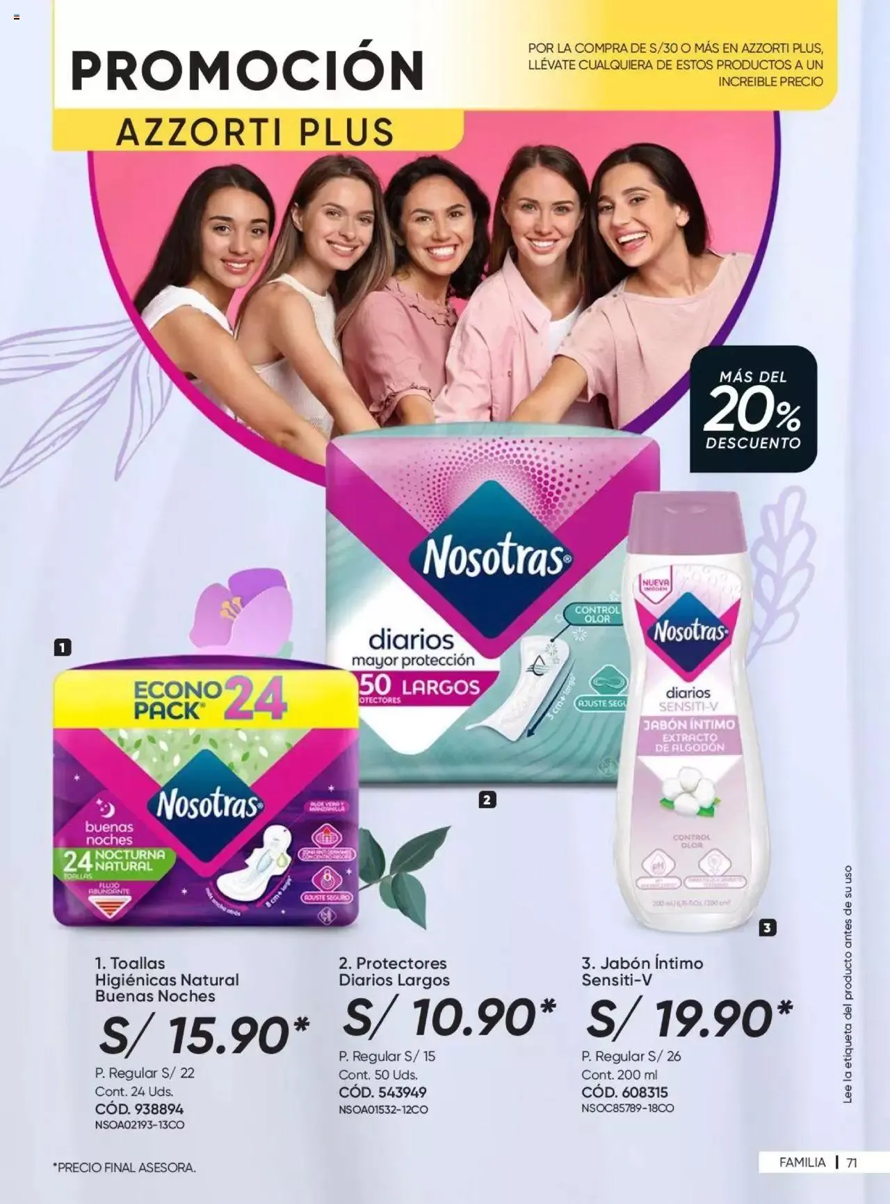 Catalogo de Azzorti - Campaña 05 (Plus) 16 de febrero al 31 de diciembre 2023 - Pag 71