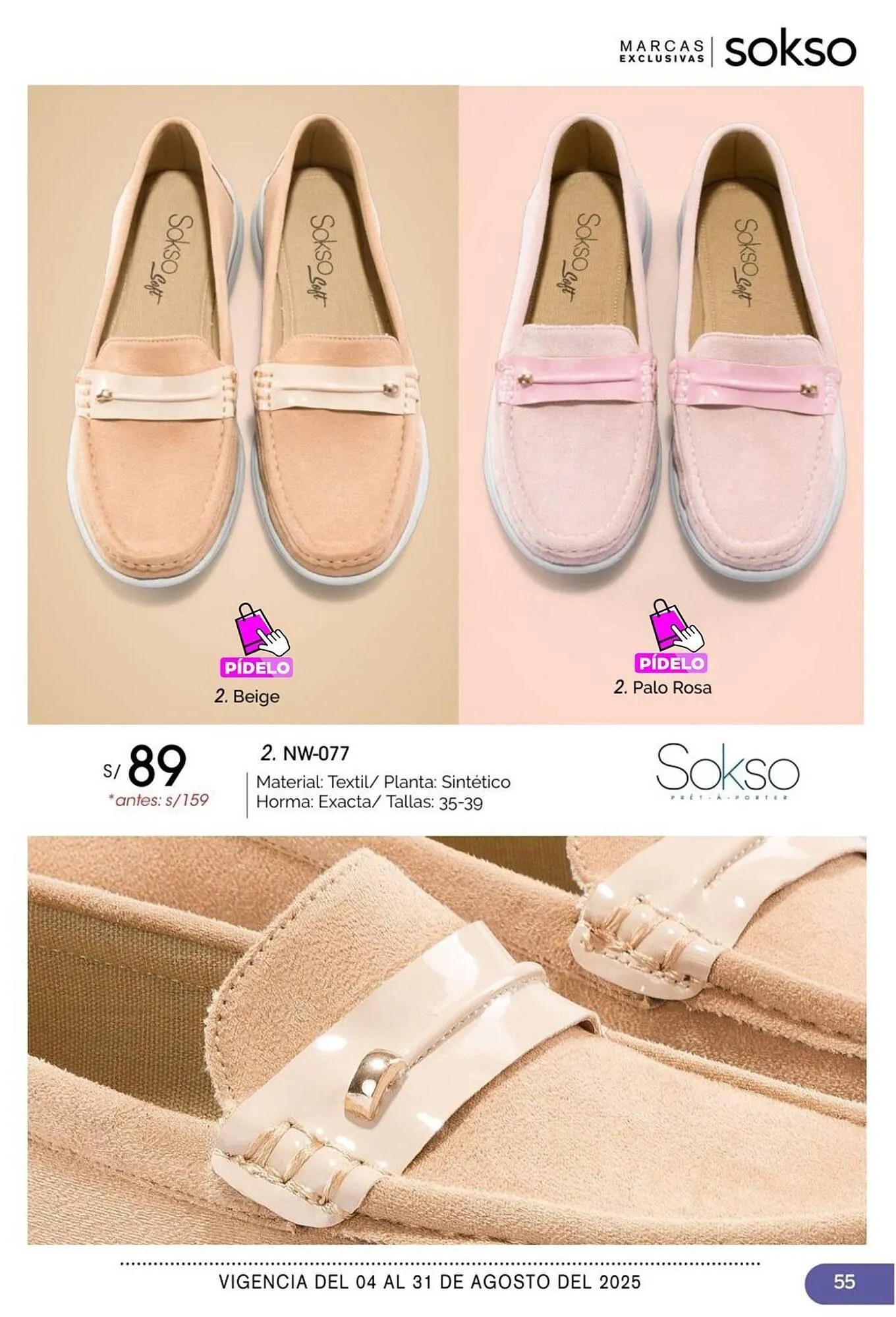 Catalogo de Catálogo Sokso 1 de agosto al 31 de agosto 2025 - Pag 55
