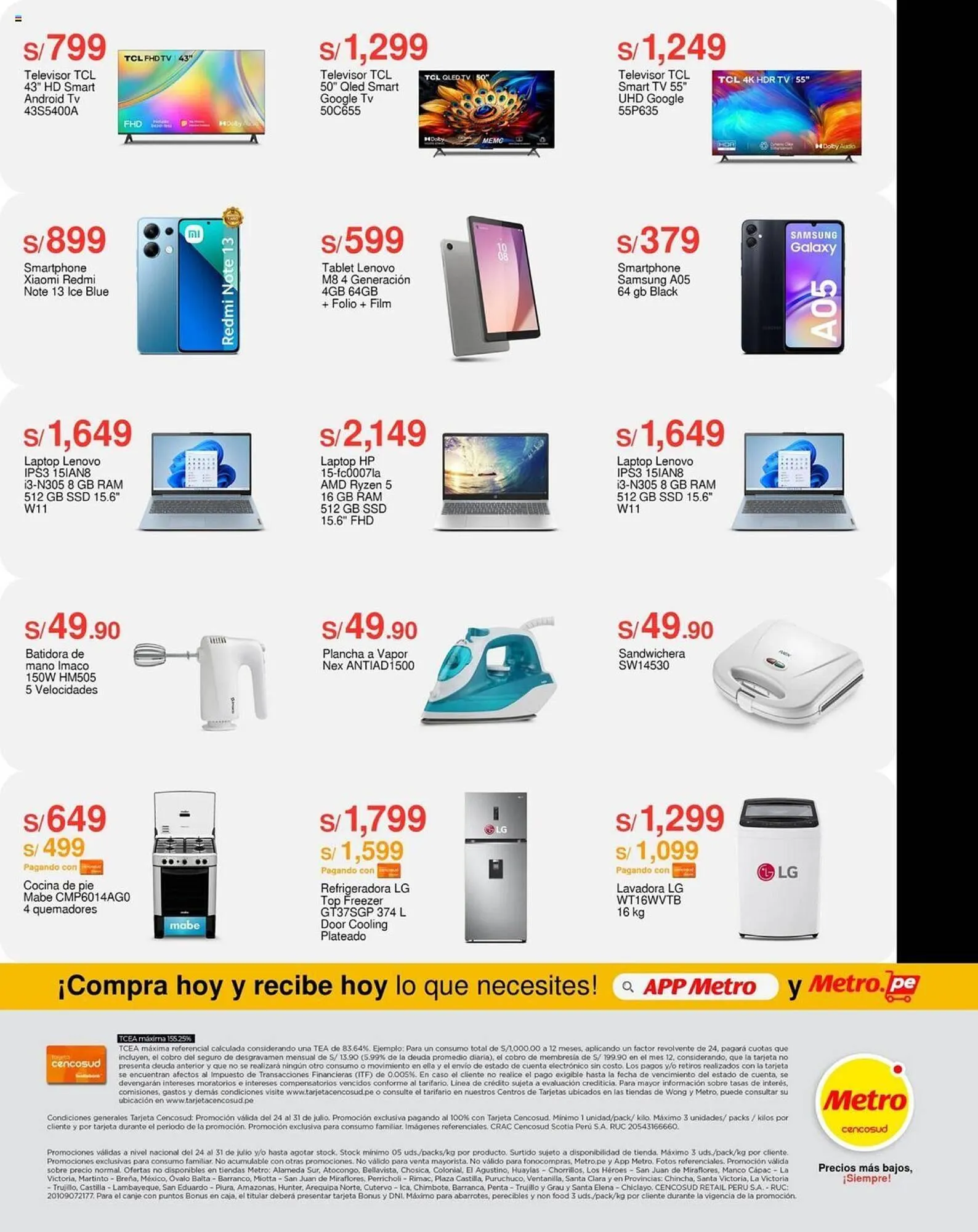 Catalogo de Catálogo Metro 24 de julio al 31 de julio 2024 - Pag 2