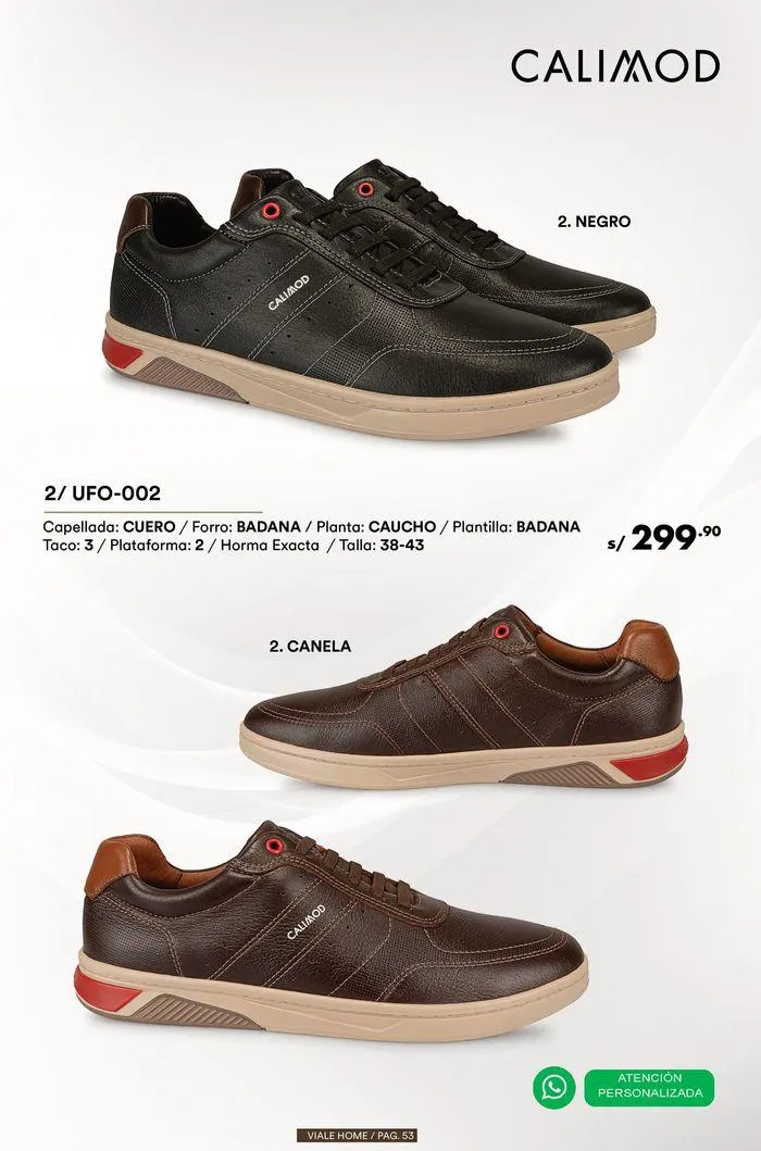 Catalogo de Calzados de Caballeros 11 de julio al 31 de julio 2024 - Pag 53