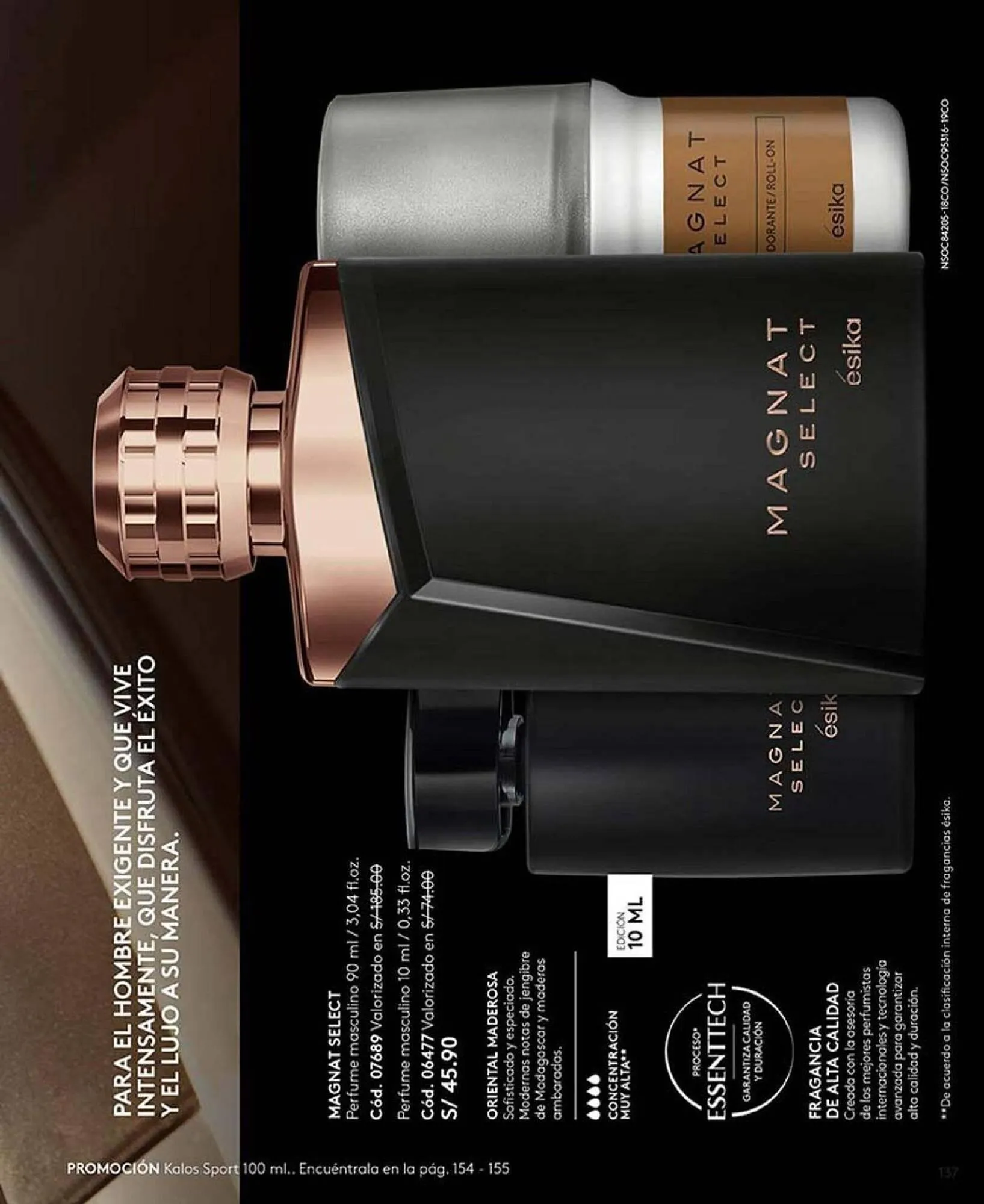 Catalogo de Catálogo Ésika 15 de abril al 31 de mayo 2025 - Pag 137