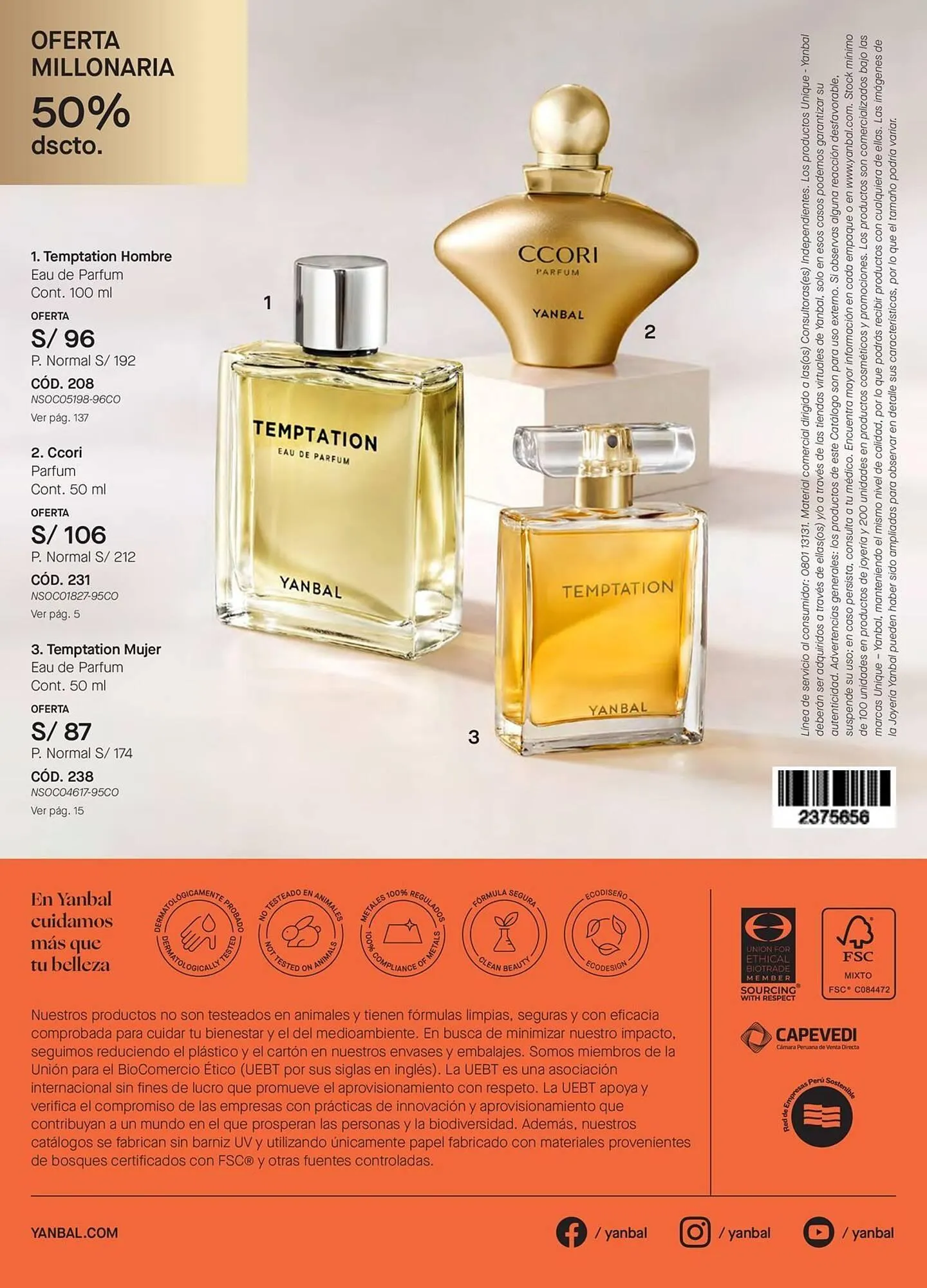 Catalogo de Catálogo Yanbal 25 de abril al 22 de mayo 2026 - Pag 148