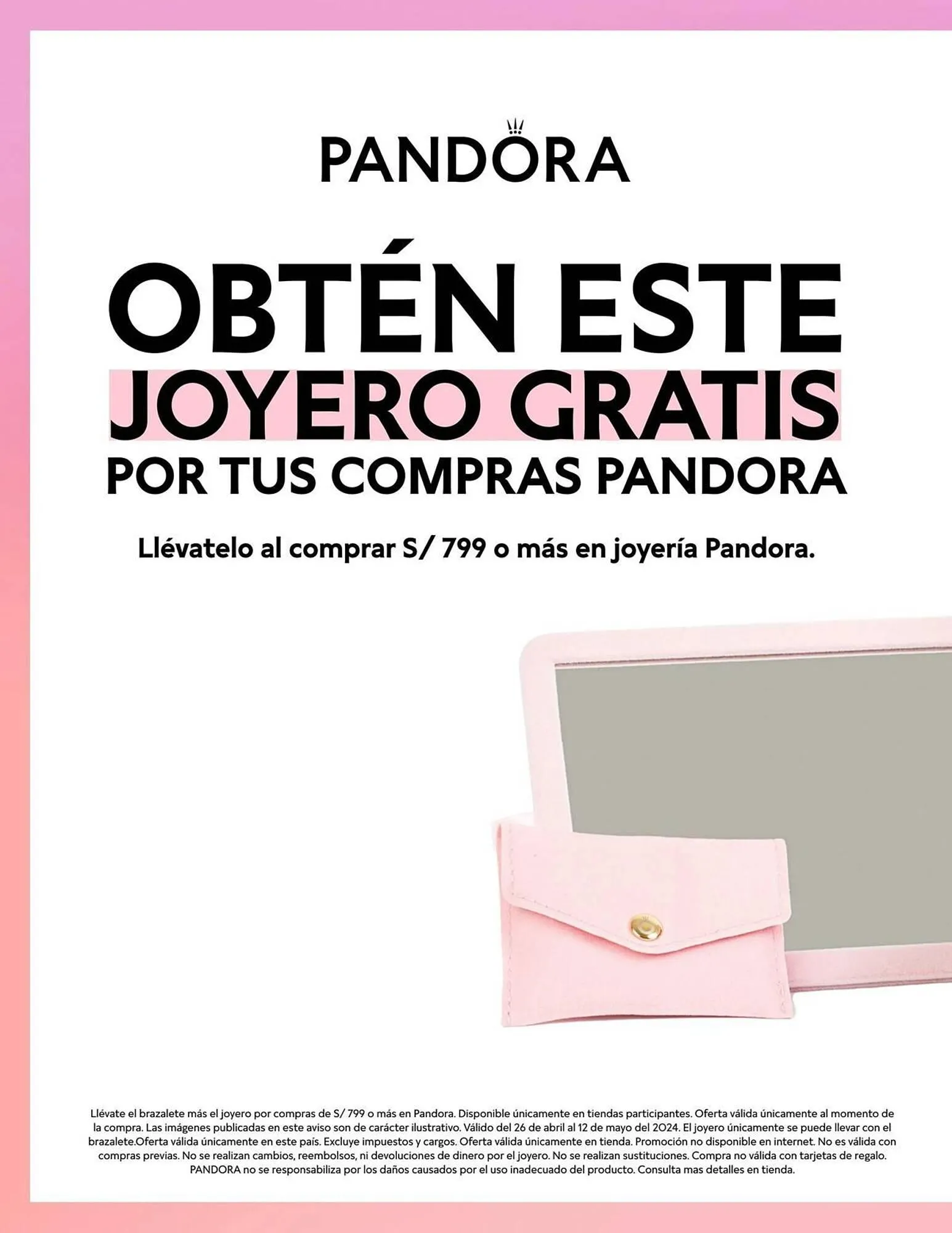 Catalogo de Catálogo Pandora 29 de abril al 31 de mayo 2024 - Pag 2