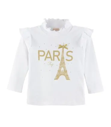 Polo Manga Larga con Estampado | Colección Paris Trip