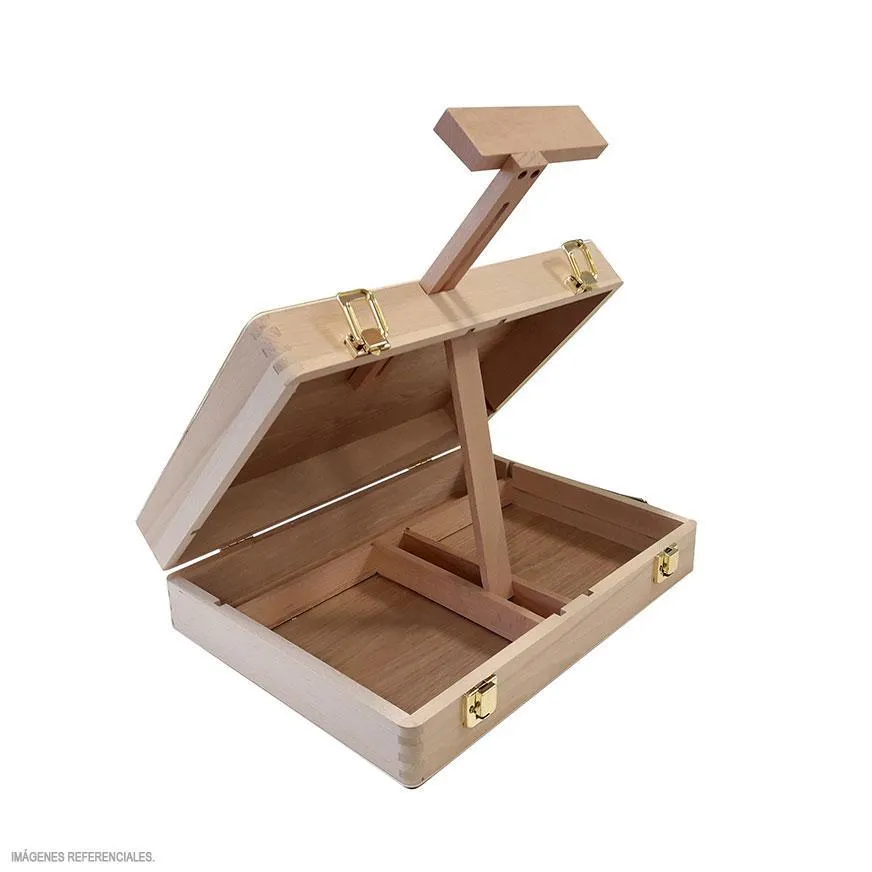 Caja Caballete De Madera Conda 40 X 30 X 14 Cm