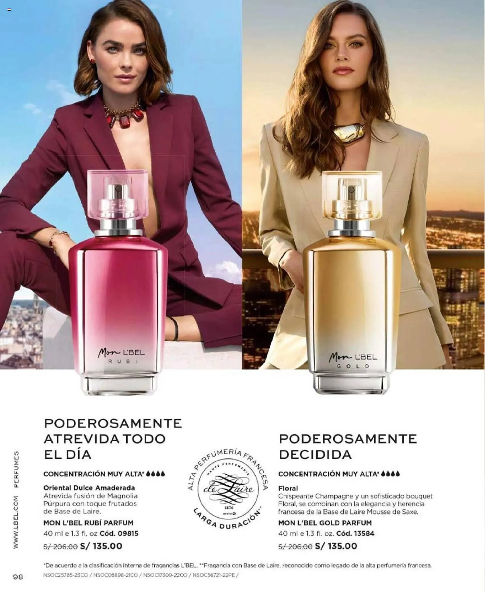 Catalogo de Catálogo L'Bel 20 de agosto al 5 de setiembre 2024 - Pag 98