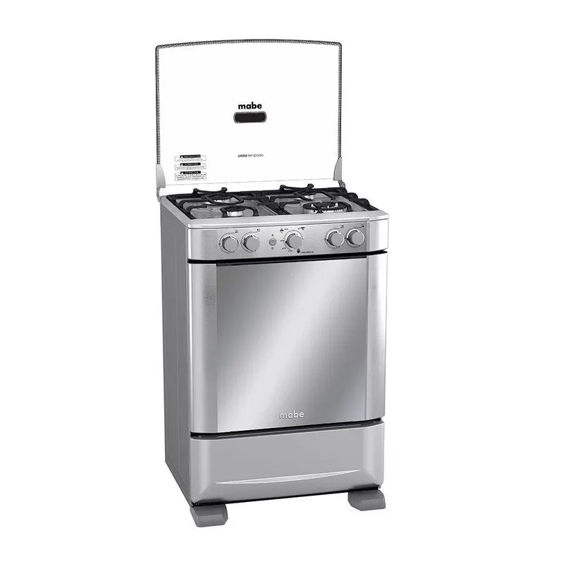 Mabe - Cocina a Gas EM6060FX2 24P | Inox