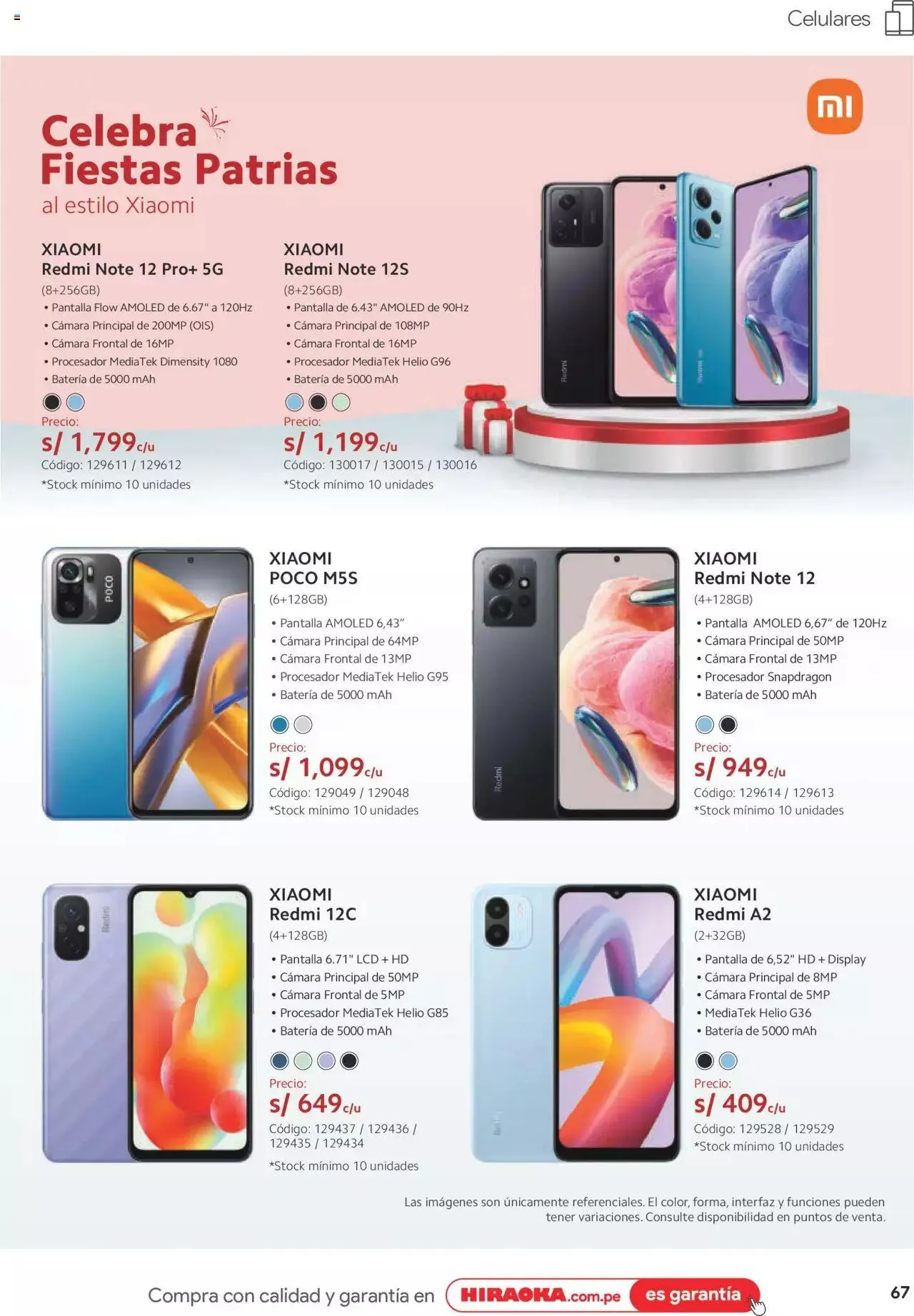 Catalogo de Catálogo Hiraoka 8 de julio al 31 de julio 2023 - Pag 67