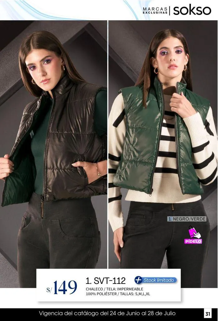 Catalogo de SOKSO TEXTIL & ACCESORIOS  24 de junio al 28 de julio 2024 - Pag 31