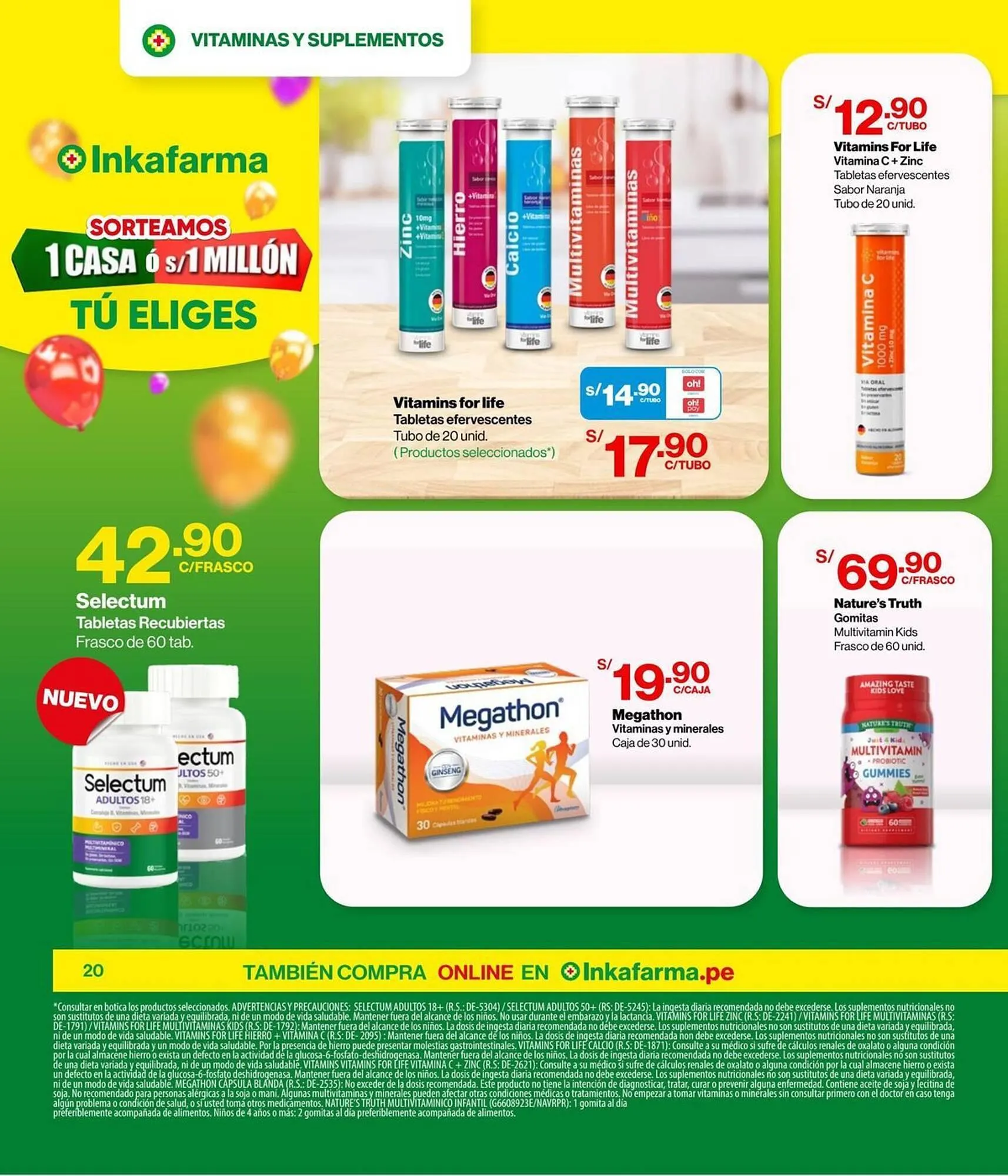 Catalogo de Catálogo InkaFarma 4 de octubre al 31 de octubre 2025 - Pag 20