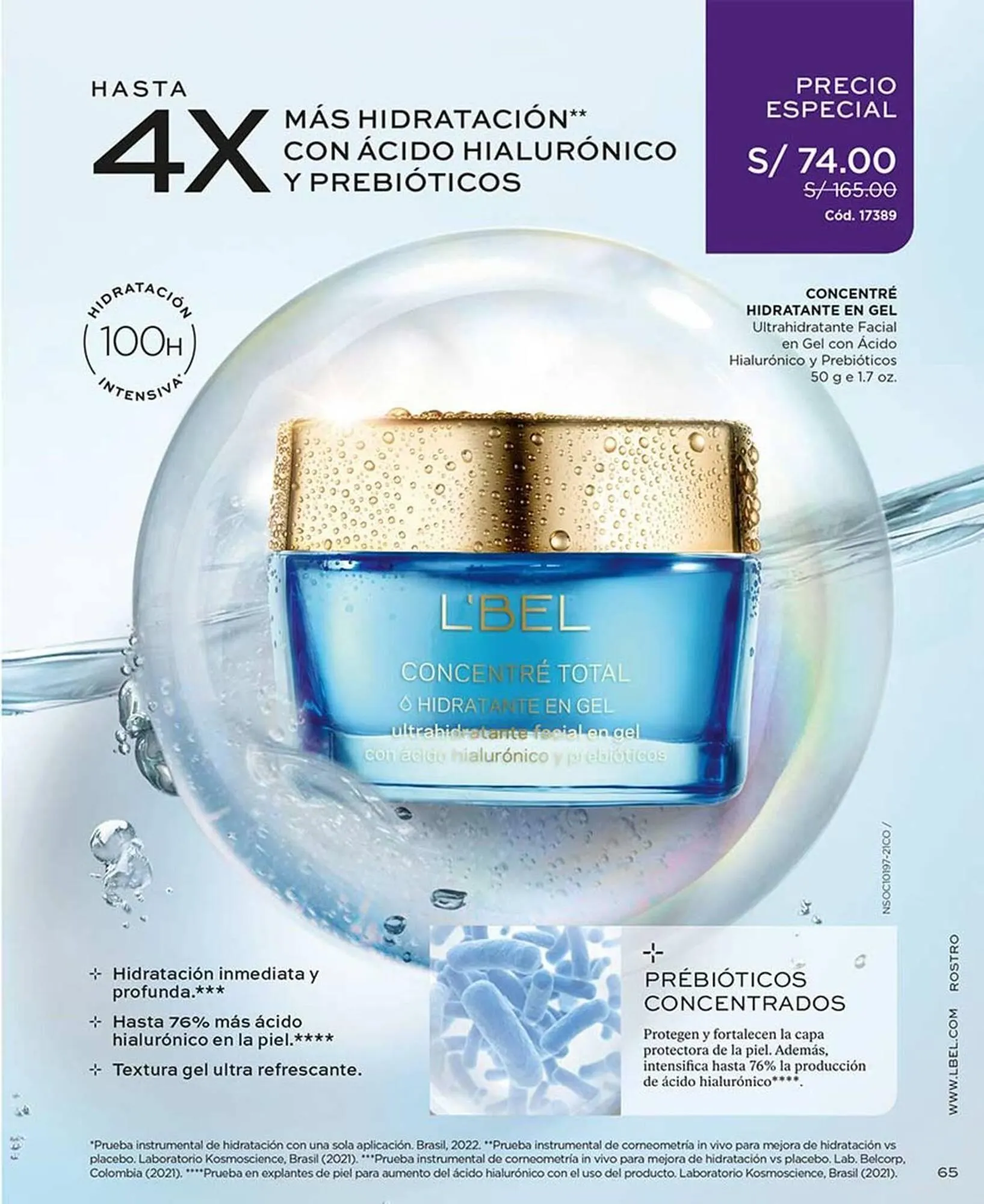 Catalogo de Catálogo L'Bel 1 de enero al 22 de enero 2025 - Pag 65