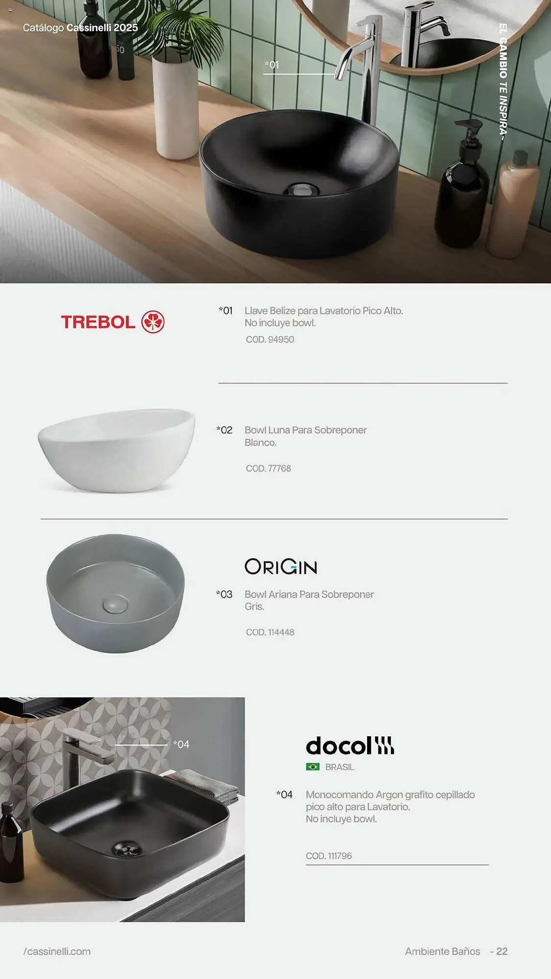 Catalogo de Catálogo Cassinelli 5 de agosto al 3 de enero 2026 - Pag 22