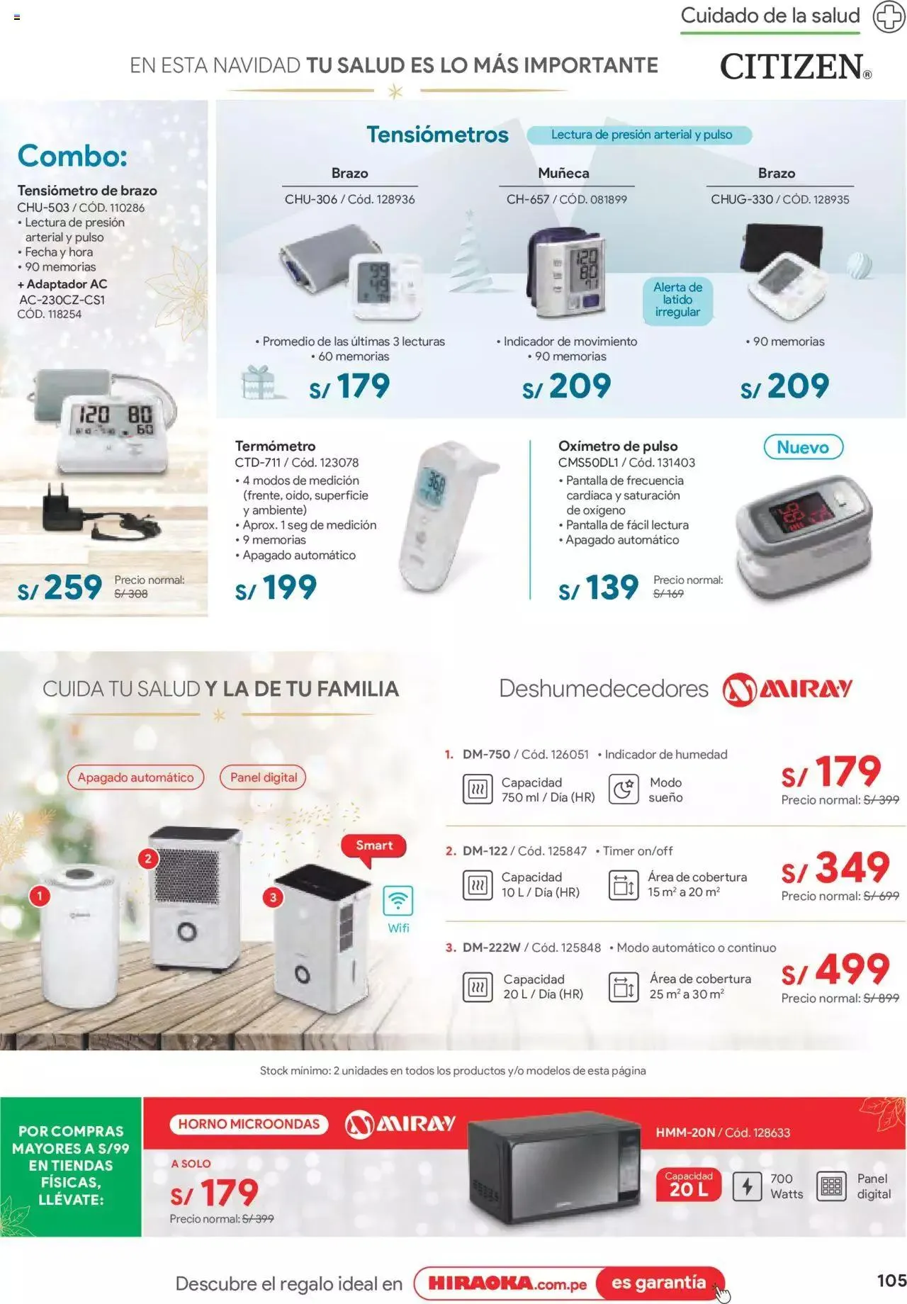 Catalogo de Catálogo Hiraoka 12 de diciembre al 31 de diciembre 2023 - Pag 105