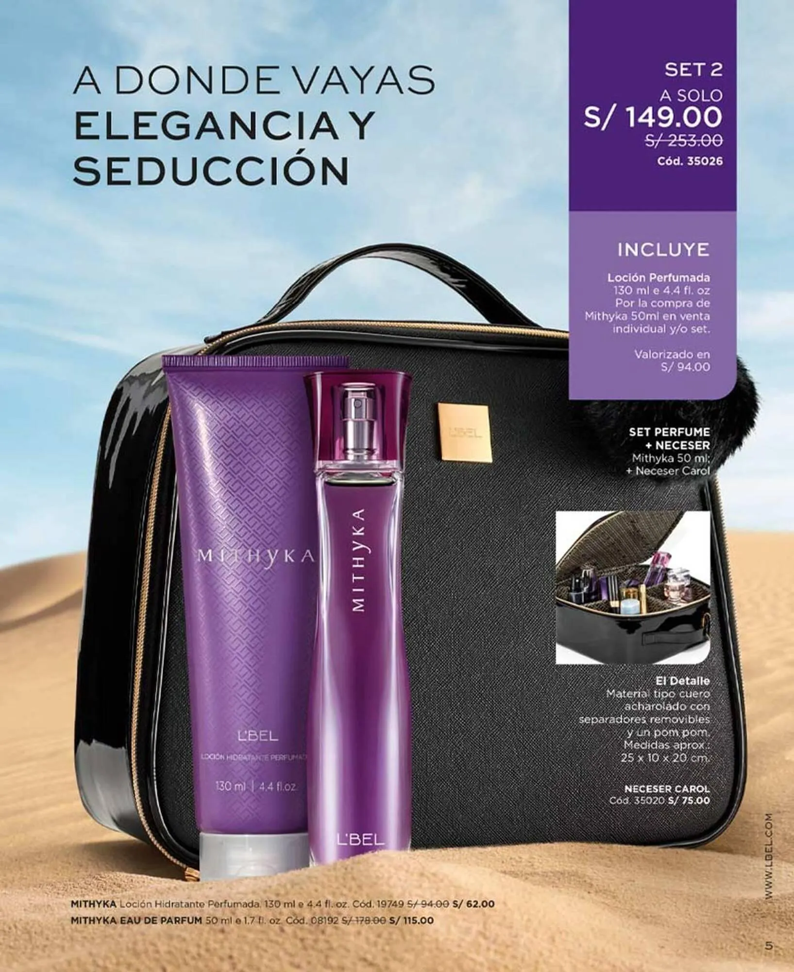 Catalogo de Catálogo L'Bel 31 de julio al 31 de agosto 2024 - Pag 5