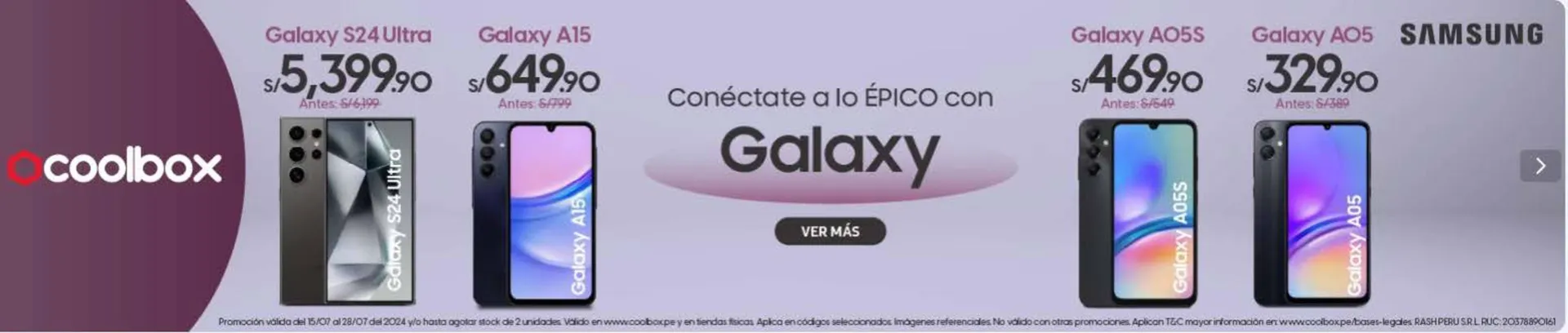 Catalogo de Catálogo Coolbox 15 de julio al 28 de julio 2024 - Pag 1