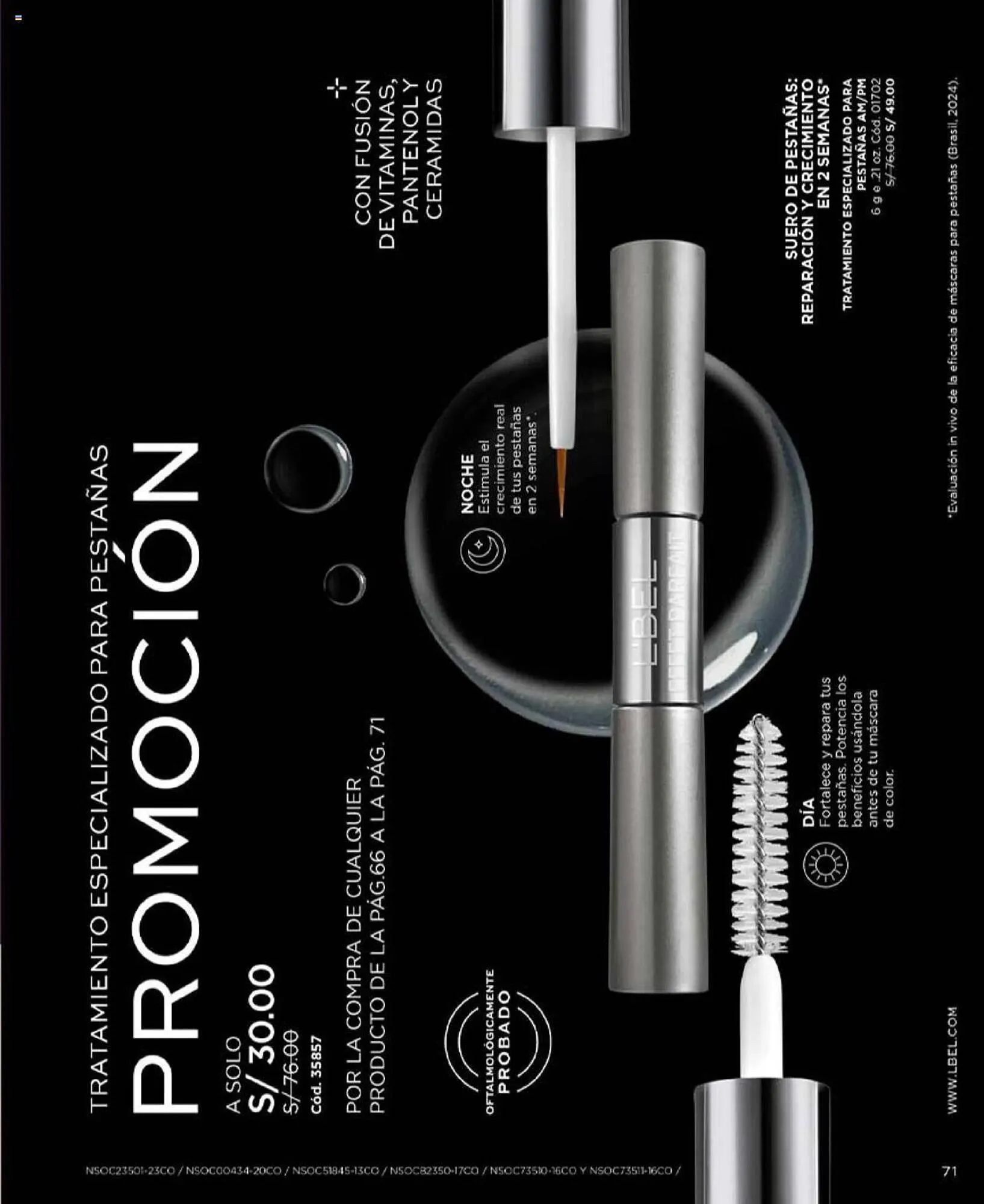 Catalogo de Catálogo L'Bel 17 de noviembre al 3 de diciembre 2024 - Pag 71