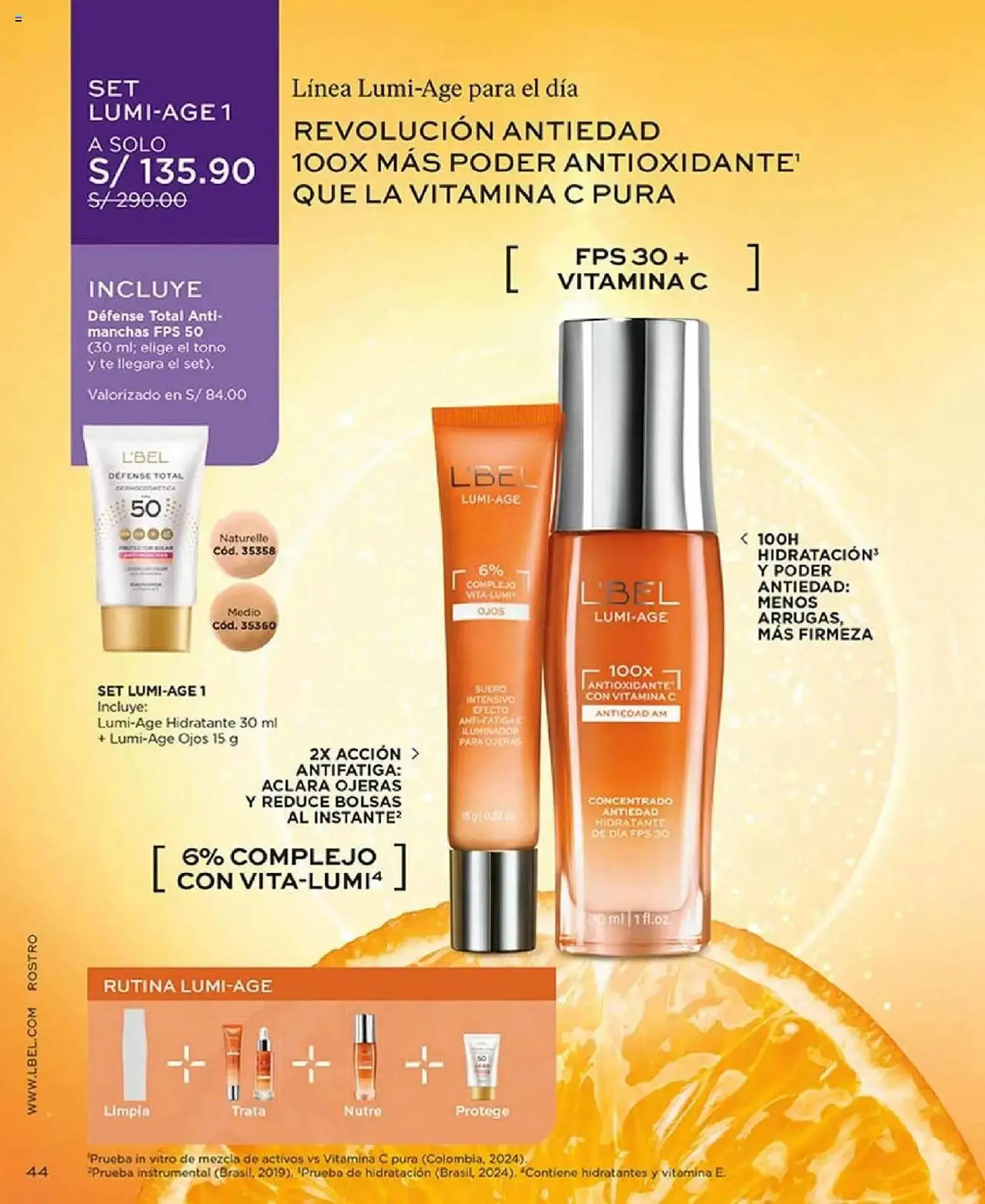 Catalogo de Catálogo L'Bel 25 de setiembre al 30 de noviembre 2025 - Pag 44