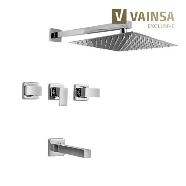 Mezcladora de Ducha Tina Square c/salida