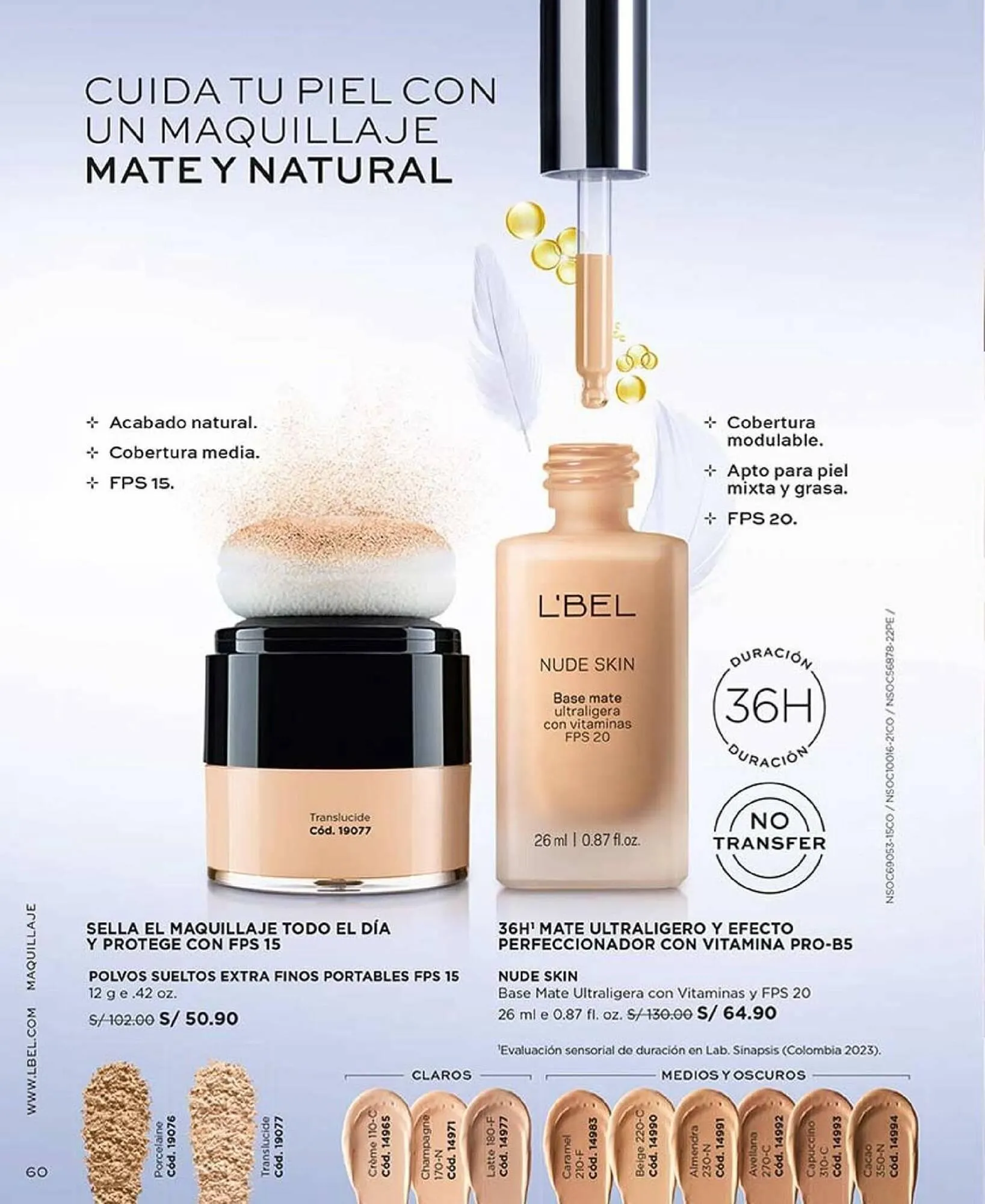 Catalogo de Catálogo L'Bel 15 de abril al 15 de mayo 2025 - Pag 60