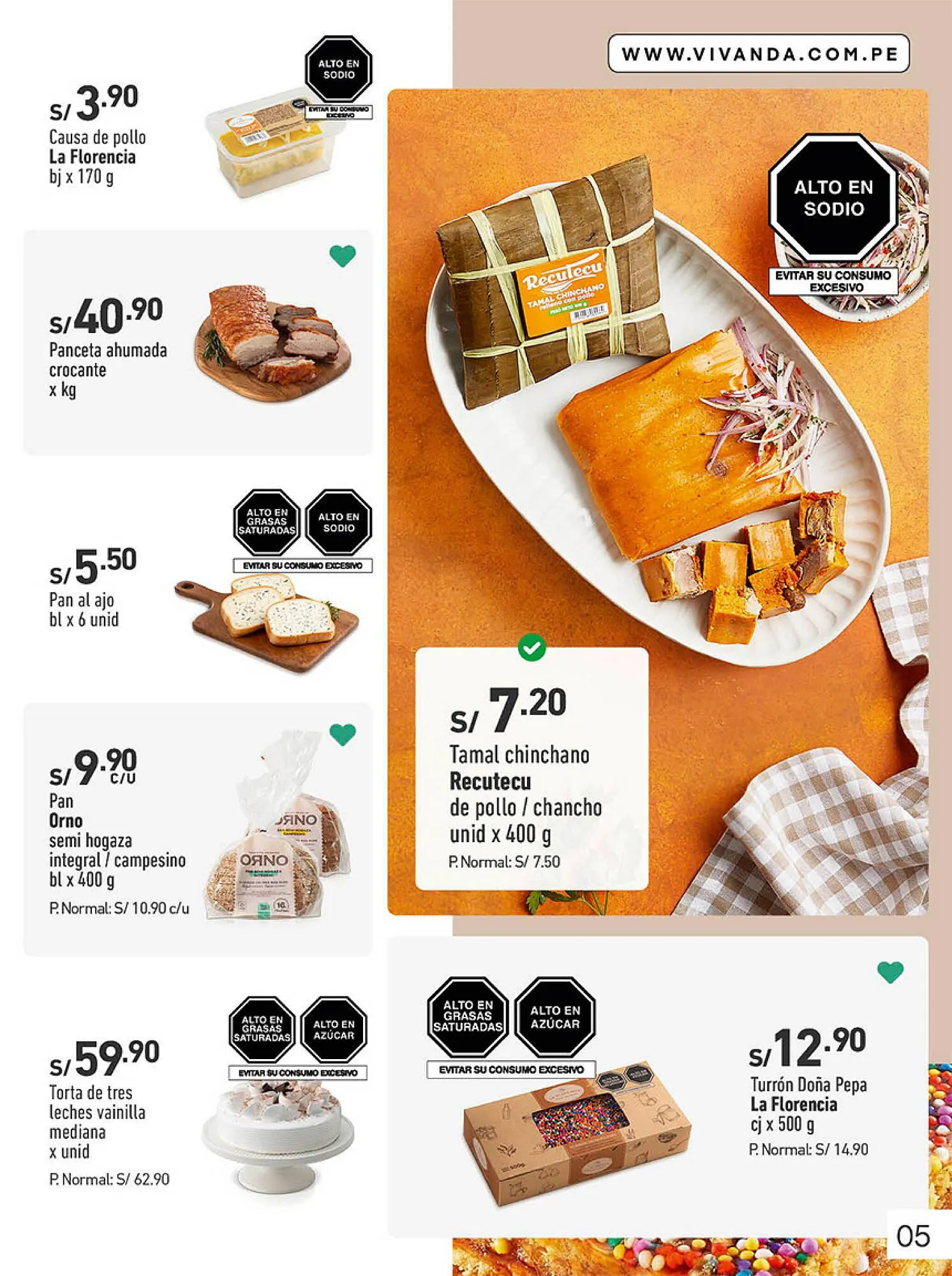 Catalogo de Catálogo Vivanda 28 de setiembre al 15 de octubre 2024 - Pag 5