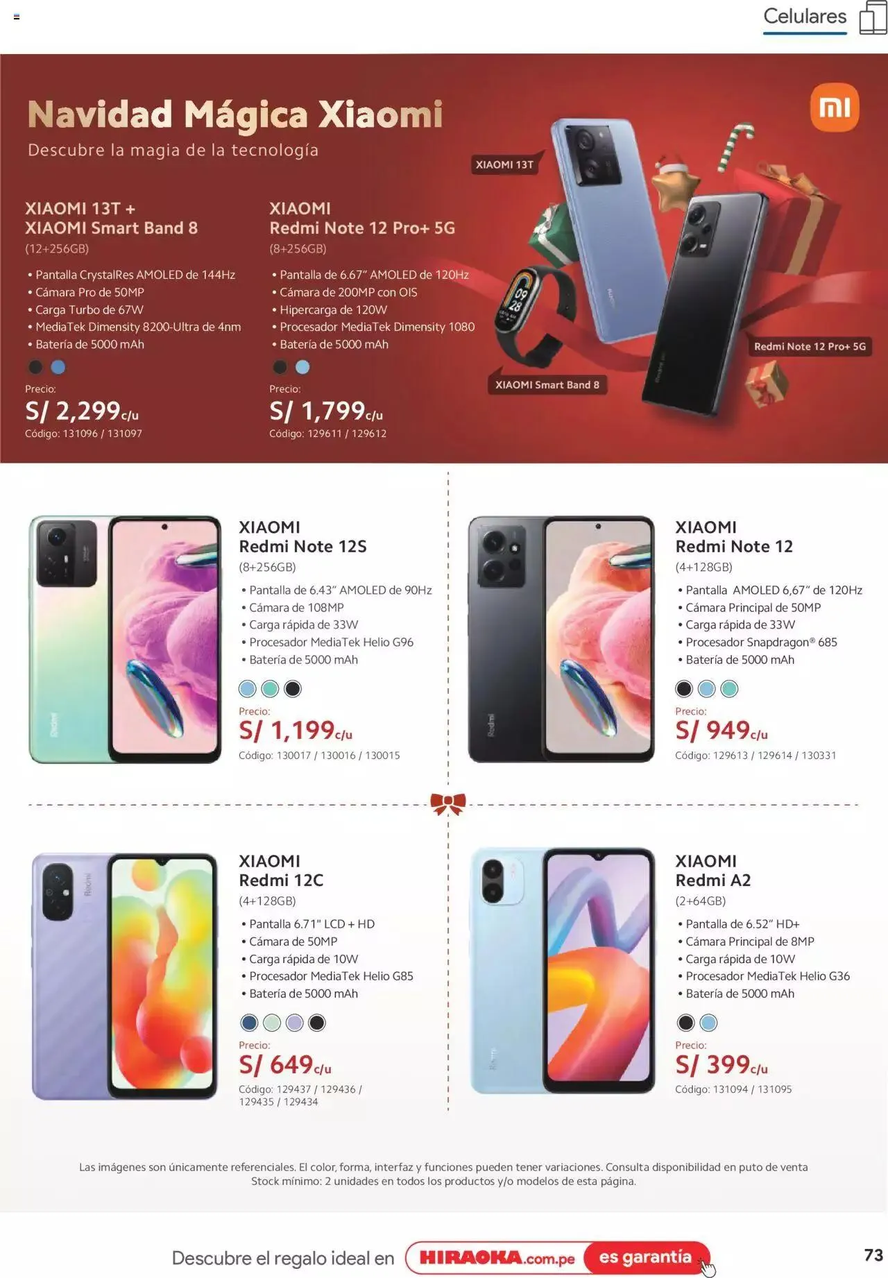 Catalogo de Catálogo Hiraoka 12 de diciembre al 31 de diciembre 2023 - Pag 73