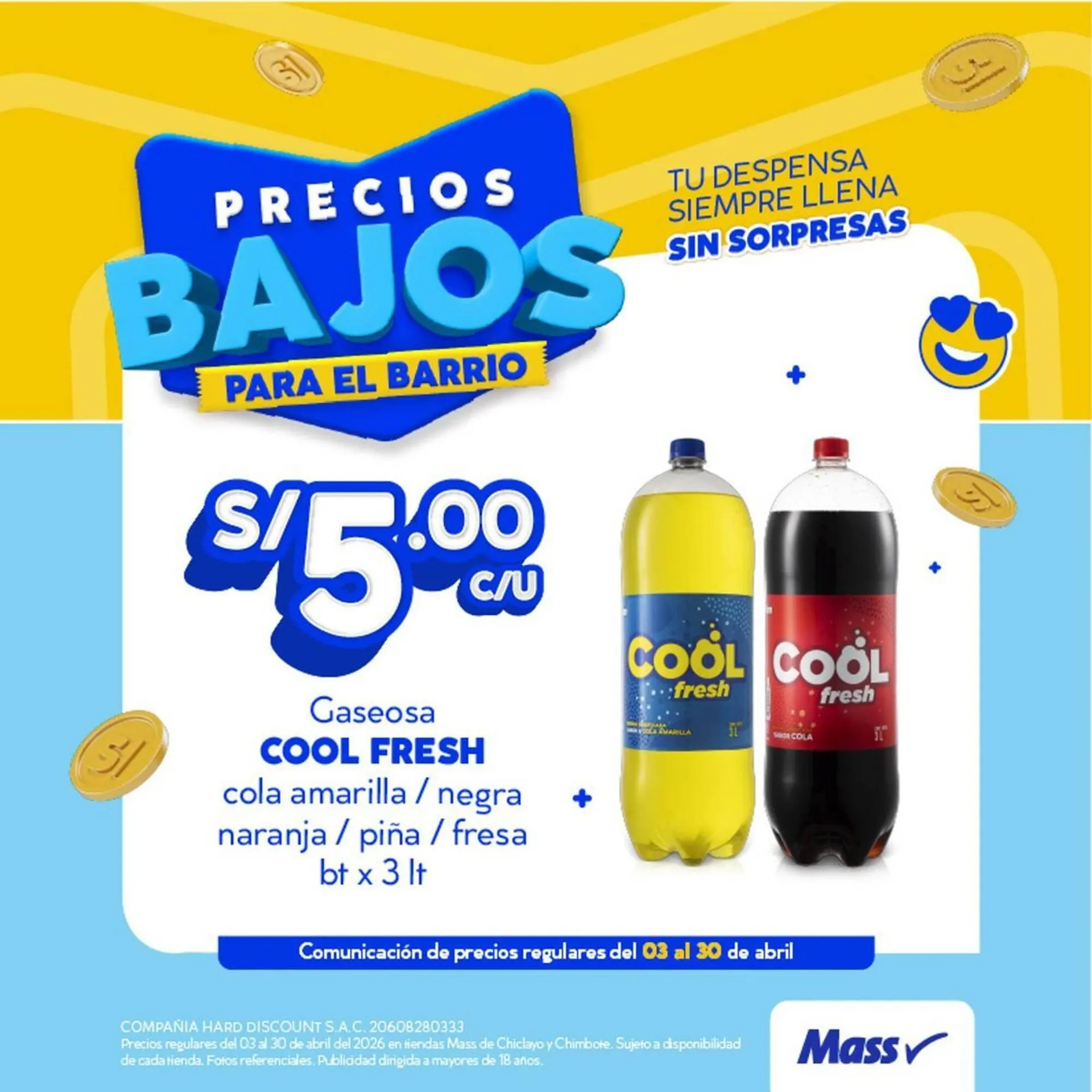 Catalogo de Catálogo Mass 3 de abril al 30 de abril 2026 - Pag 1