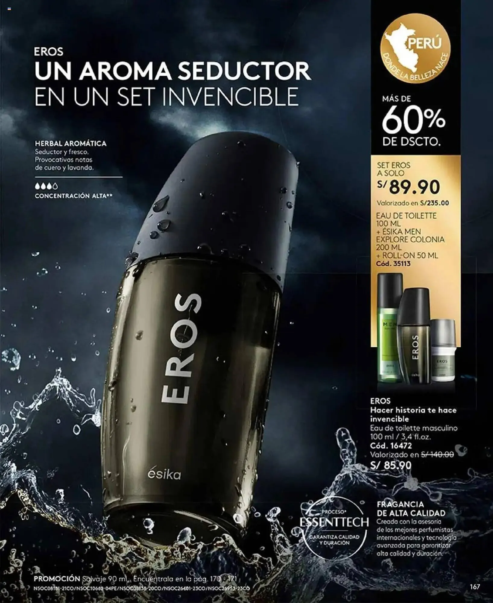 Catalogo de Catálogo Ésika 11 de febrero al 31 de marzo 2025 - Pag 167