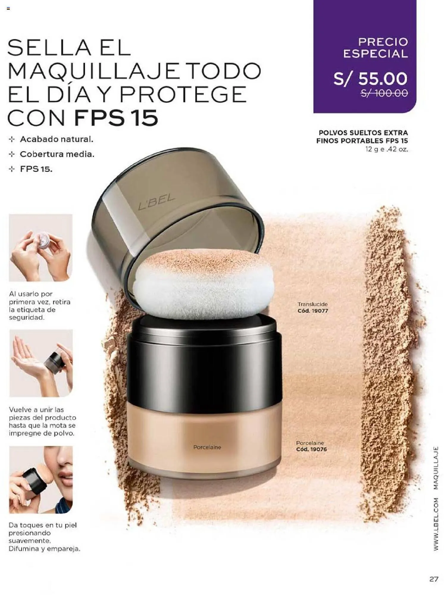 Catalogo de Catálogo L'Bel 28 de enero al 17 de febrero 2024 - Pag 27