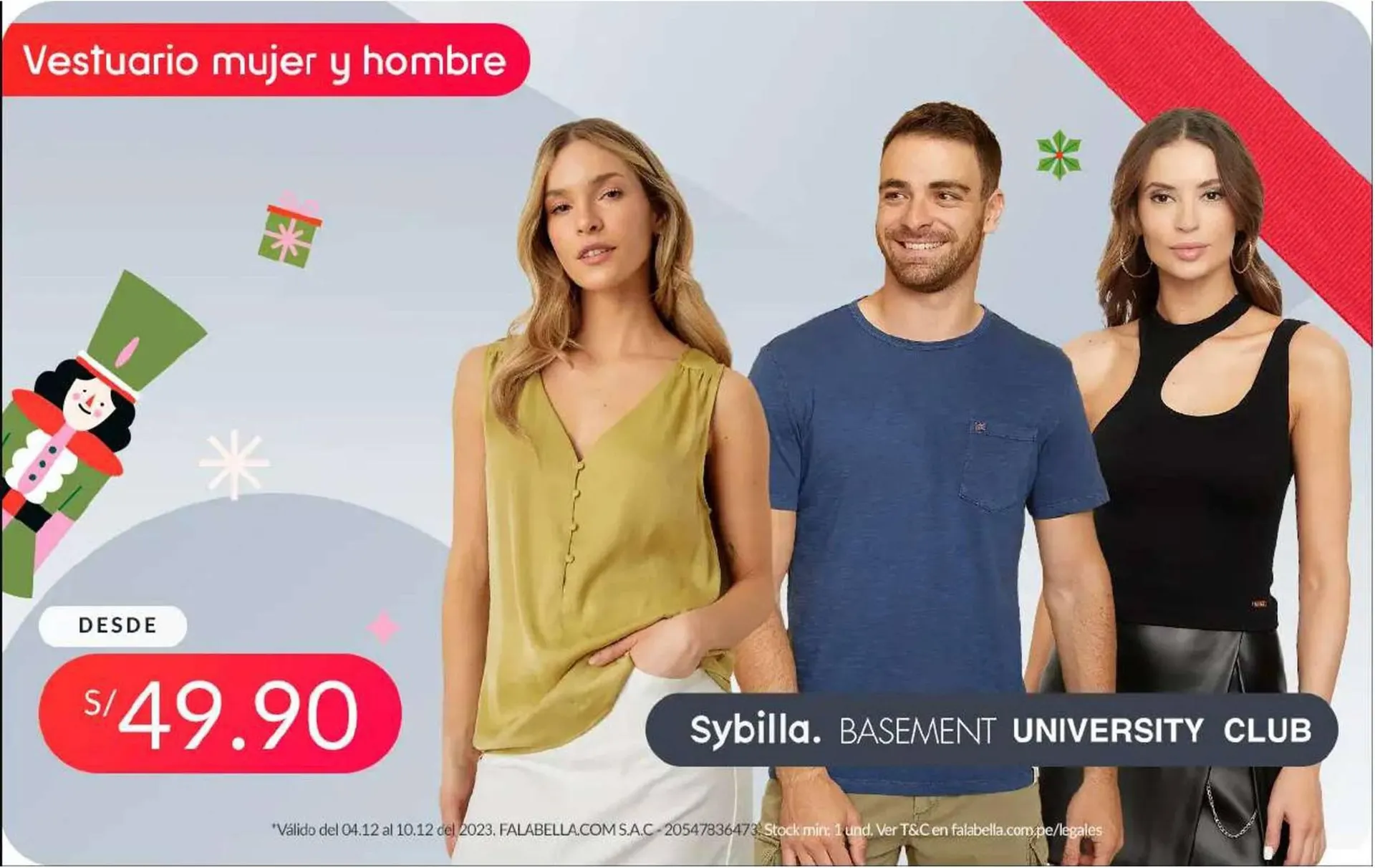 Catalogo de Catálogo Falabella 4 de diciembre al 10 de diciembre 2023 - Pag 1