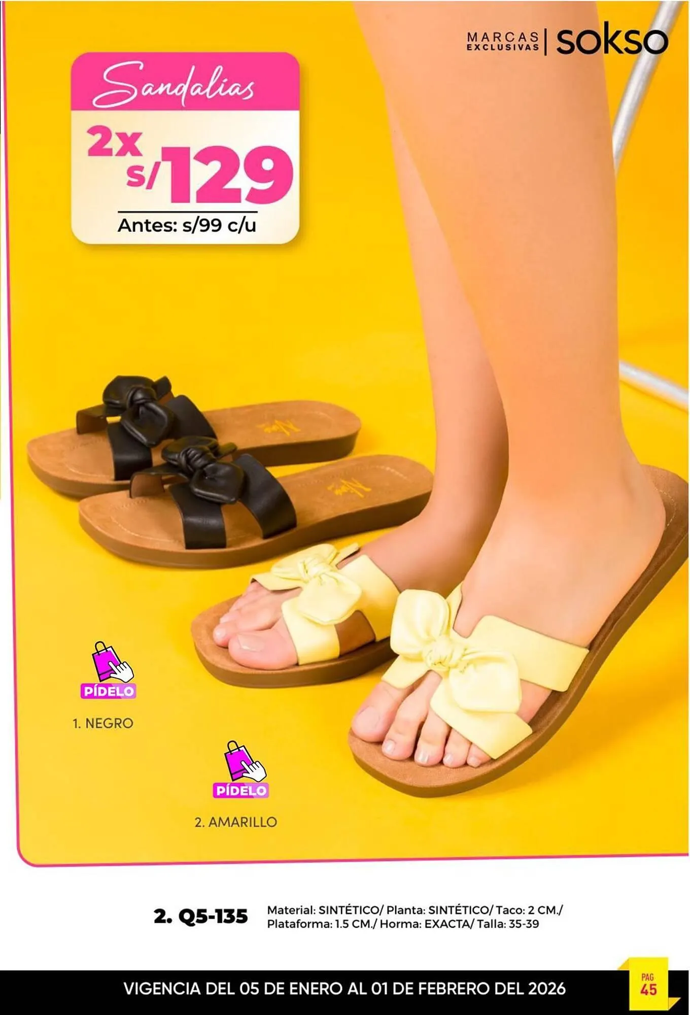 Catalogo de Catálogo Sokso 5 de enero al 1 de febrero 2026 - Pag 45