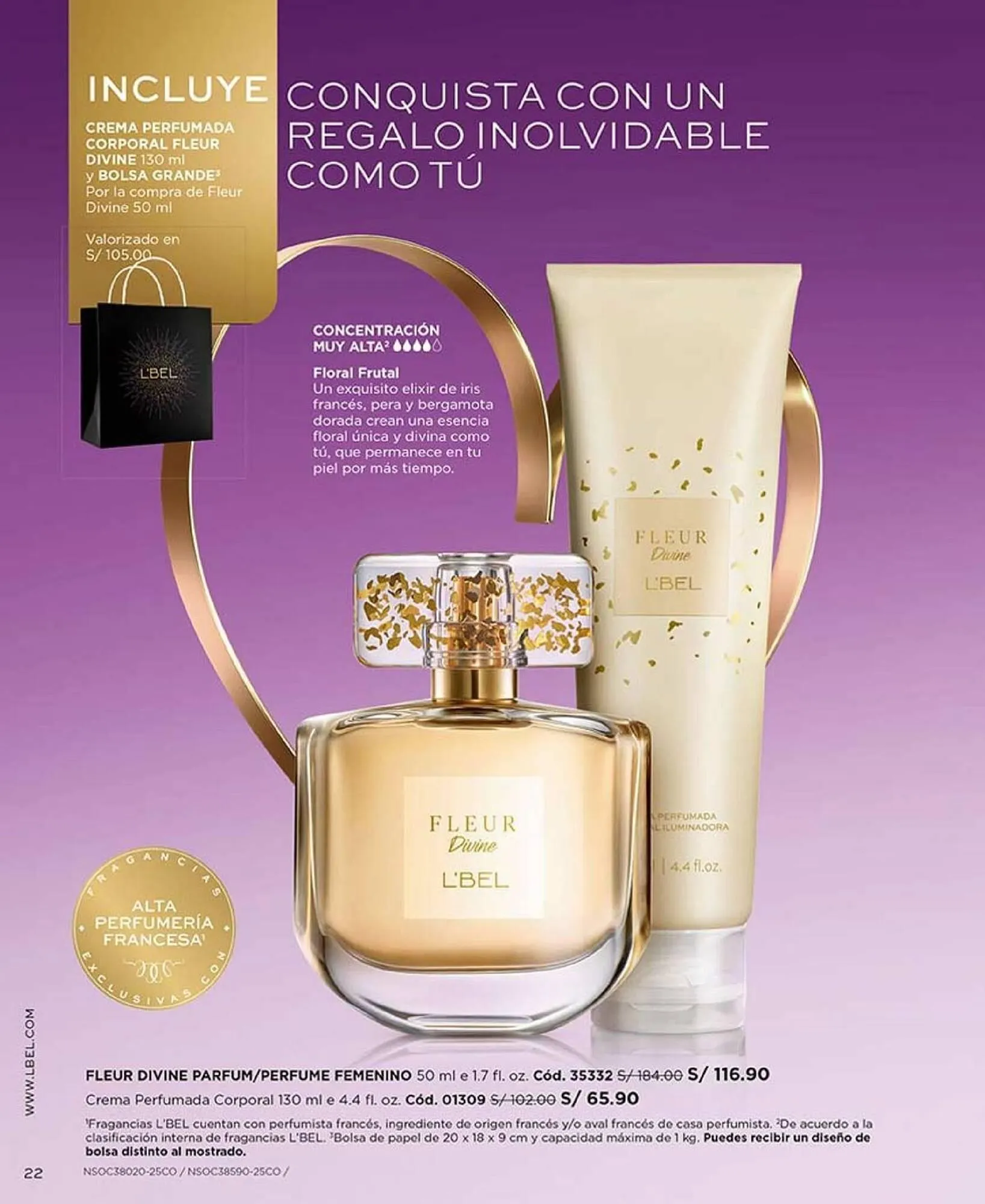 Catalogo de Catálogo L'Bel 1 de marzo al 31 de marzo 2026 - Pag 22