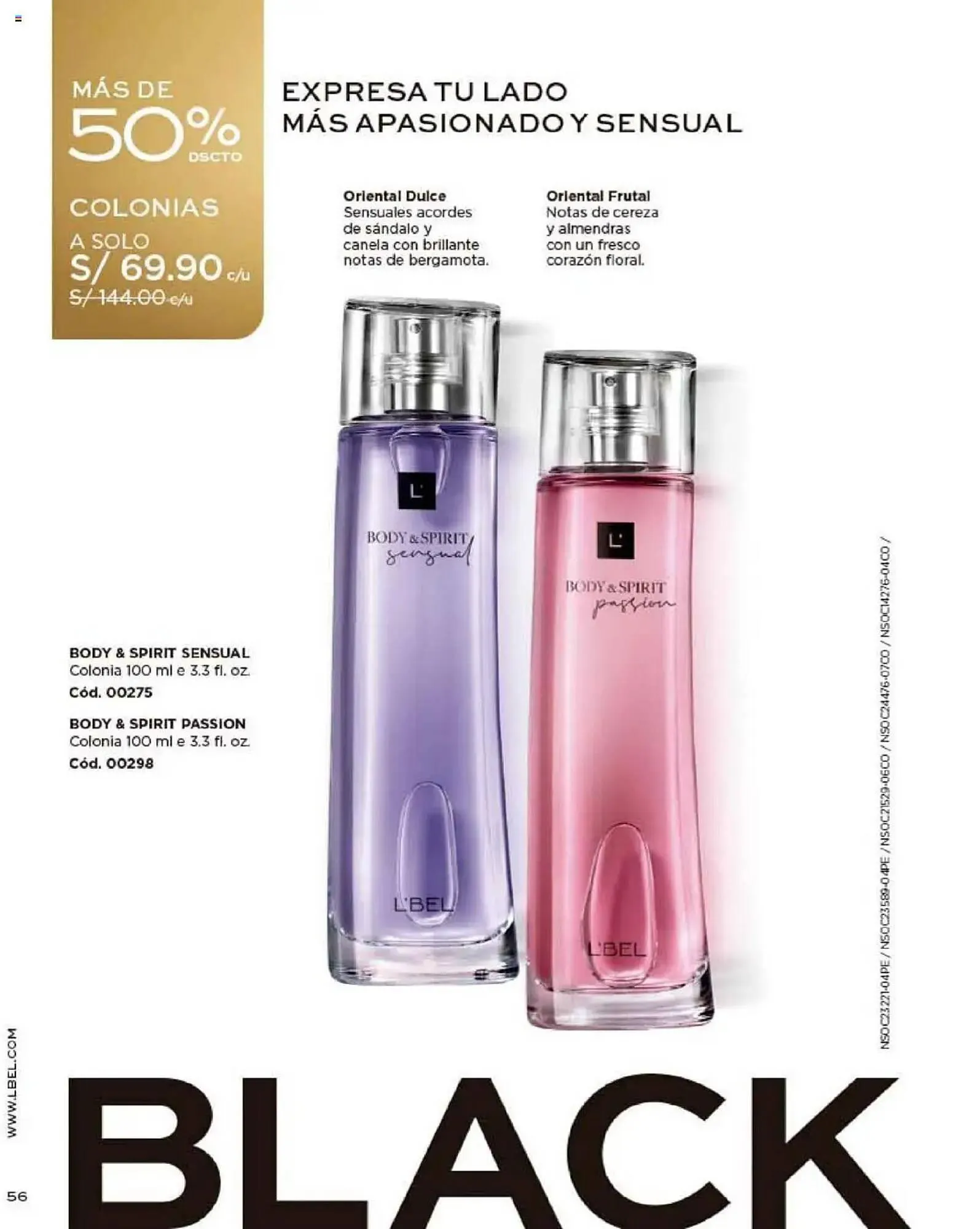 Catalogo de Catálogo L'Bel 16 de octubre al 31 de diciembre 2025 - Pag 56