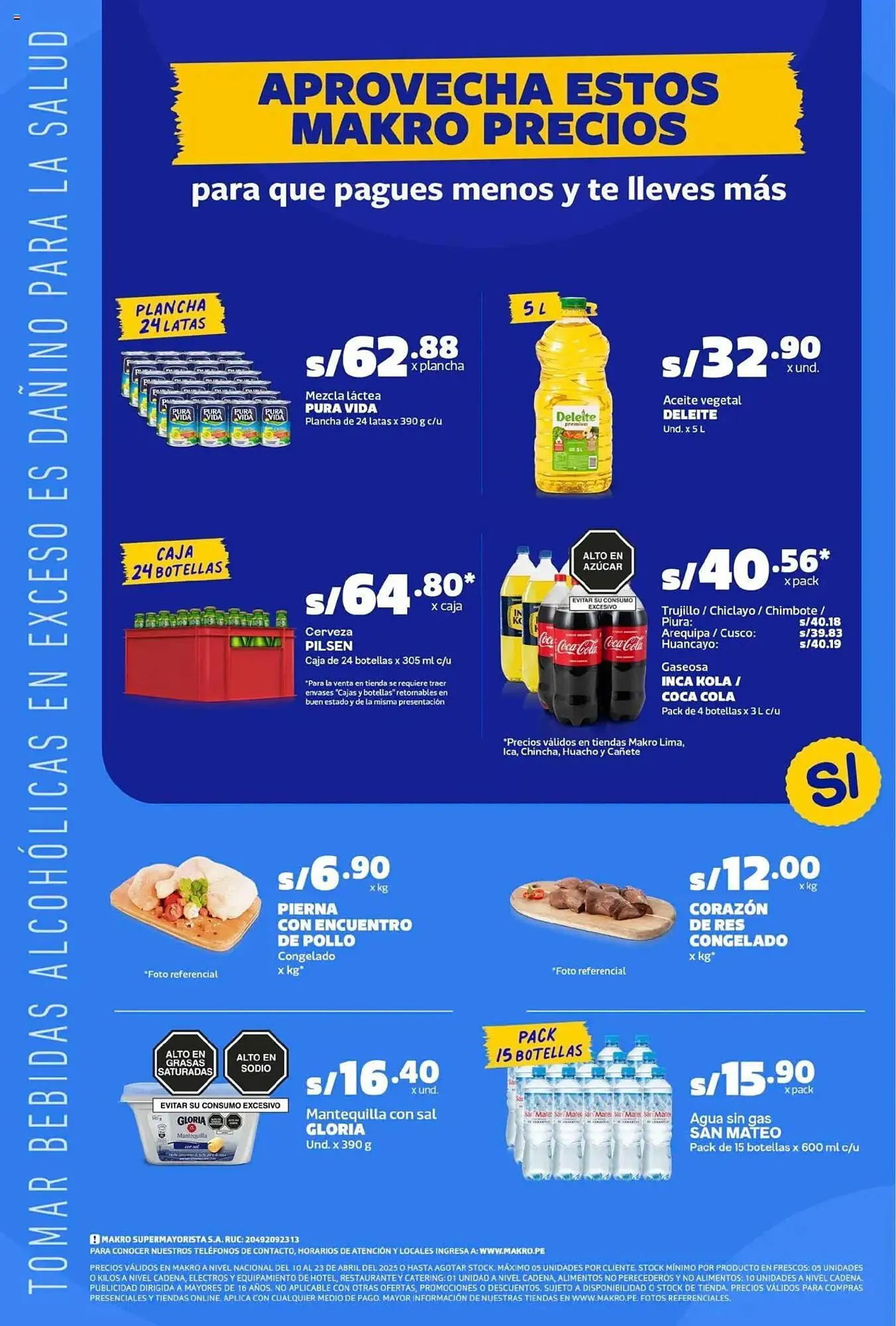 Catalogo de Catálogo Makro 10 de abril al 24 de abril 2025 - Pag 46